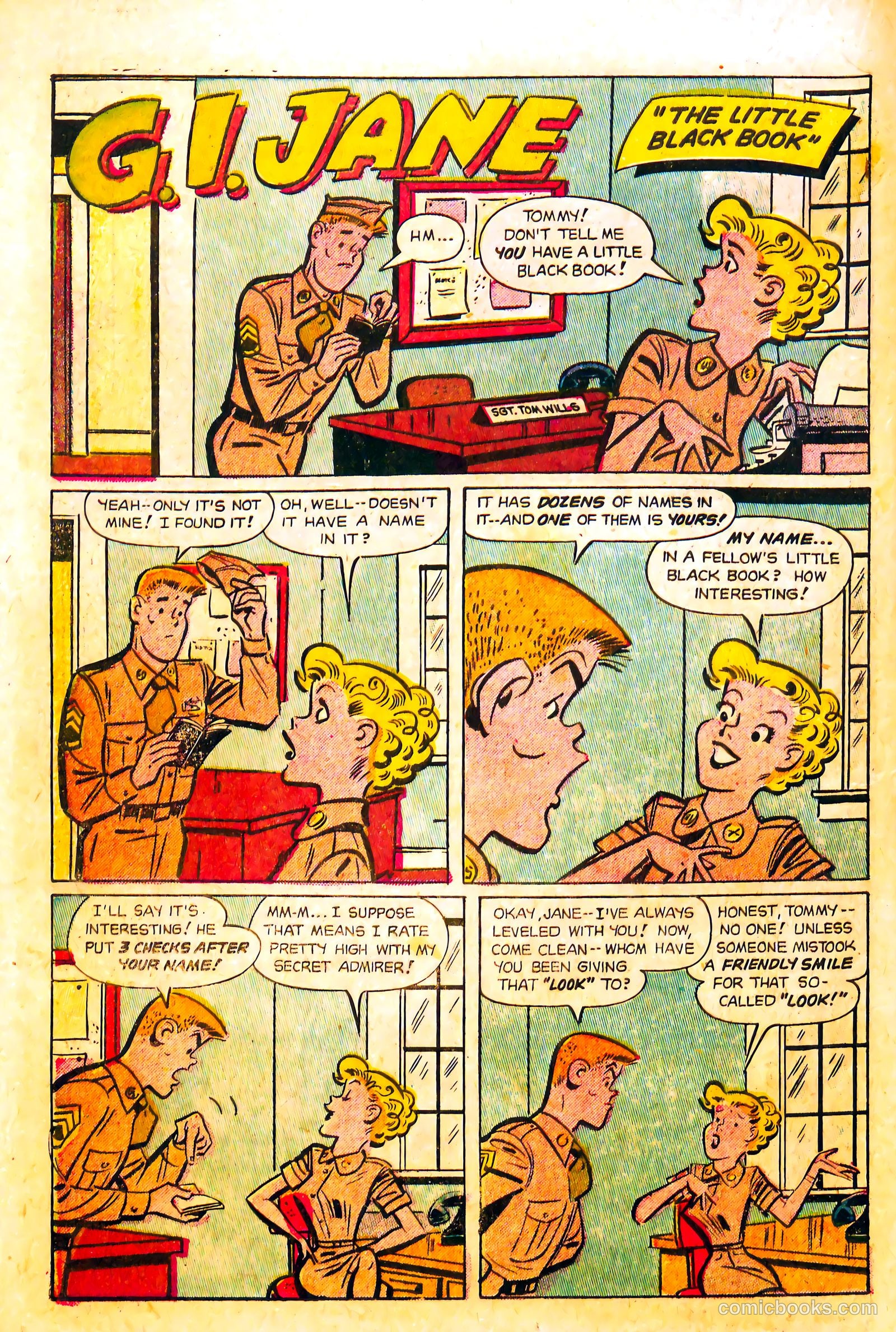 G.I. Jane #9 (1954) — page 18 of 36