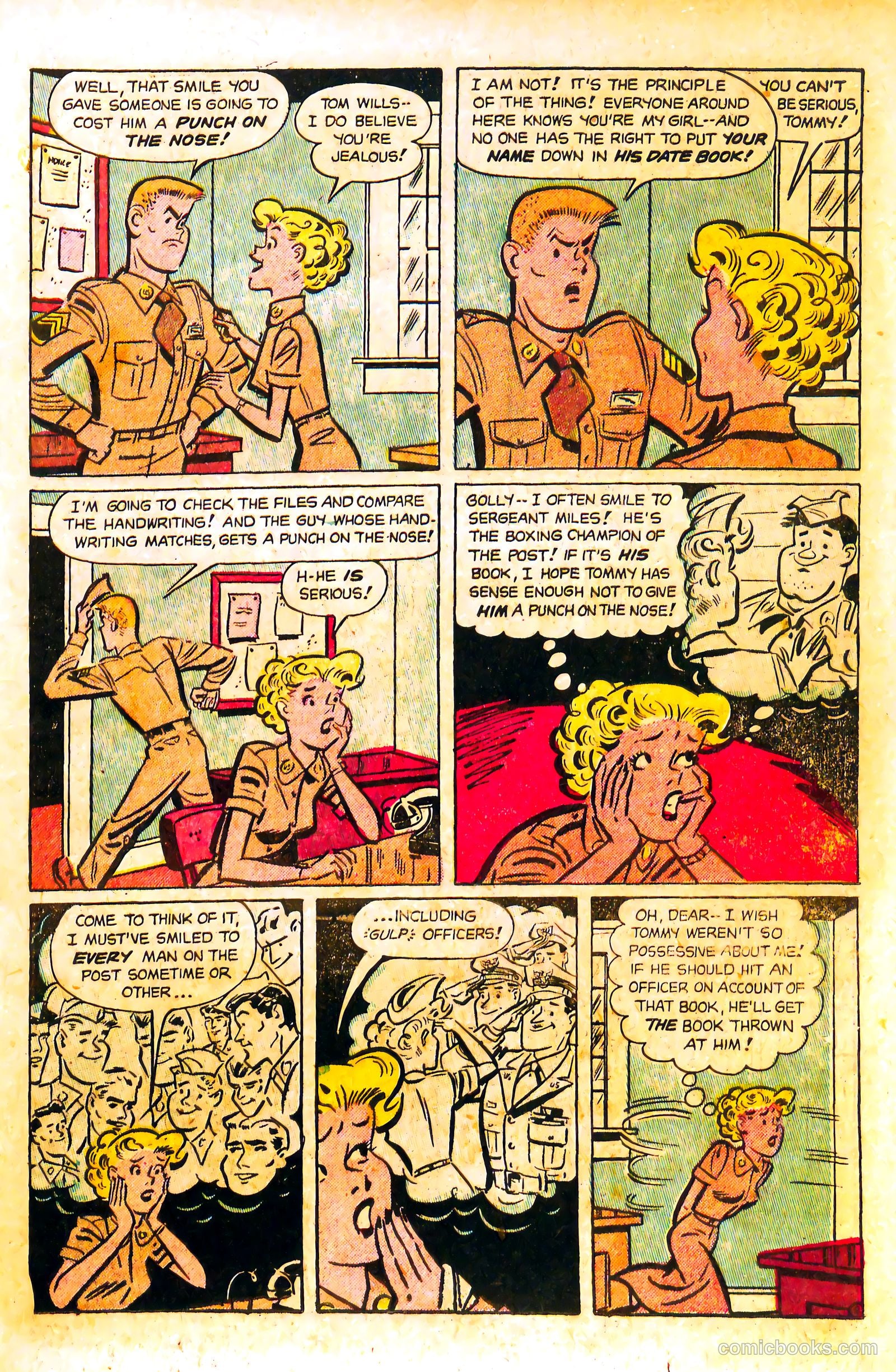 G.I. Jane #9 (1954) — page 19 of 36