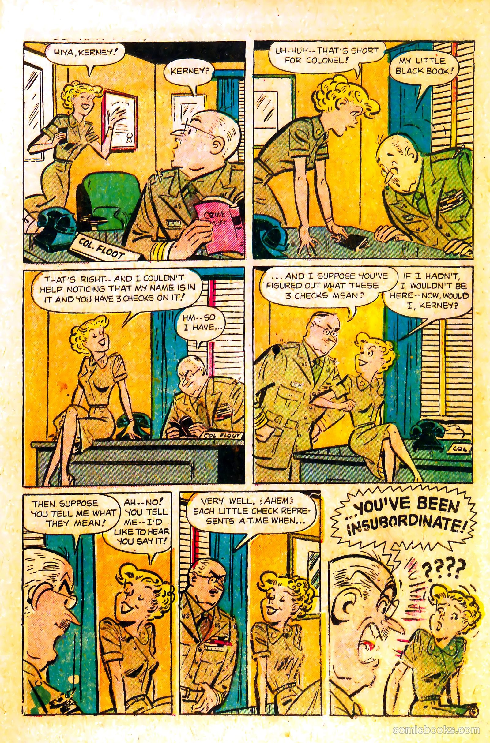 G.I. Jane #9 (1954) — page 23 of 36