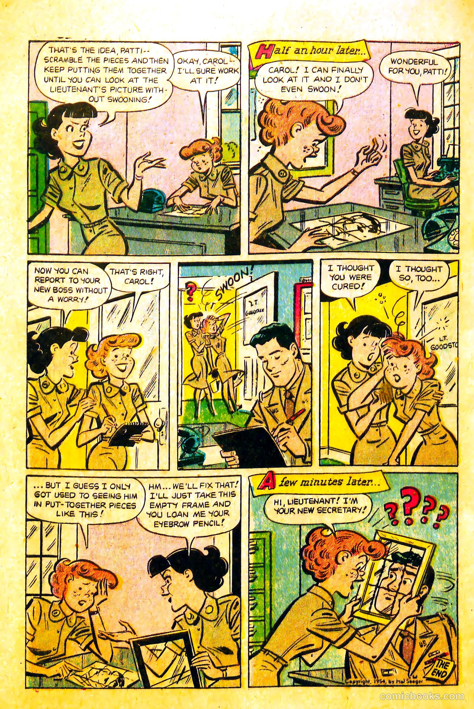 G.I. Jane #9 (1954) — page 30 of 36