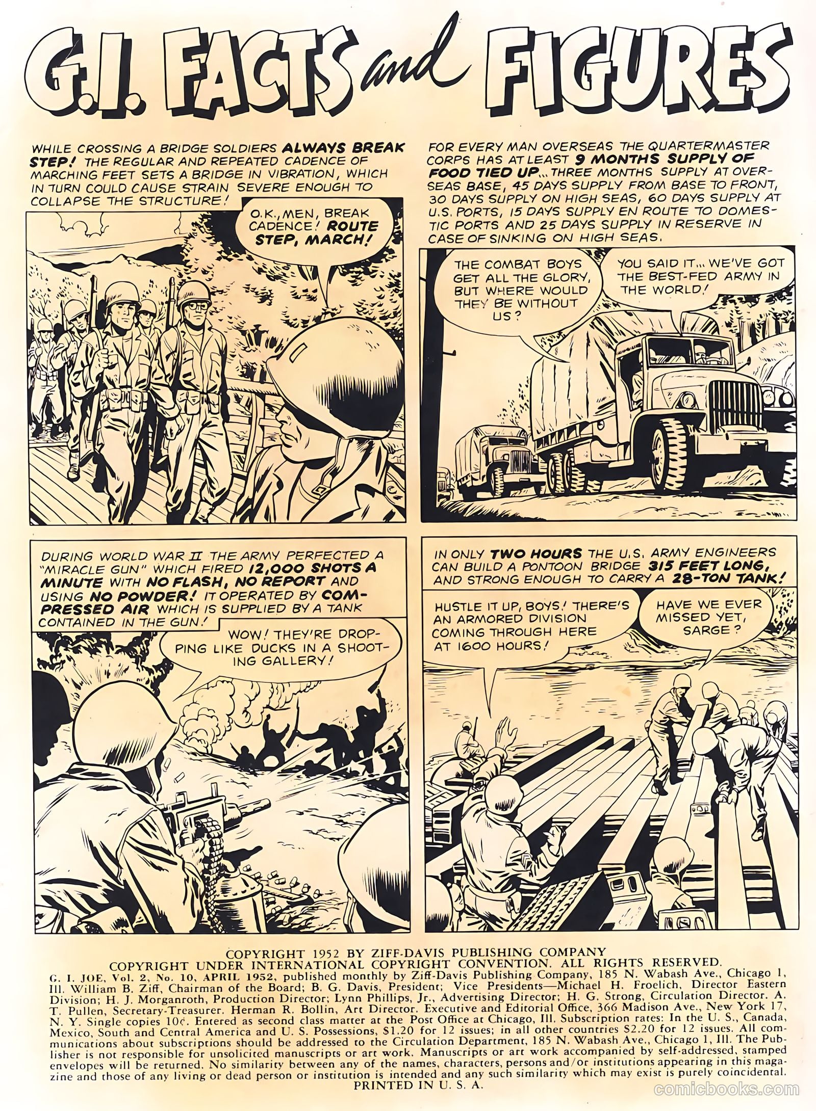 G.I. Joe #10 (1952) — page 2 of 52