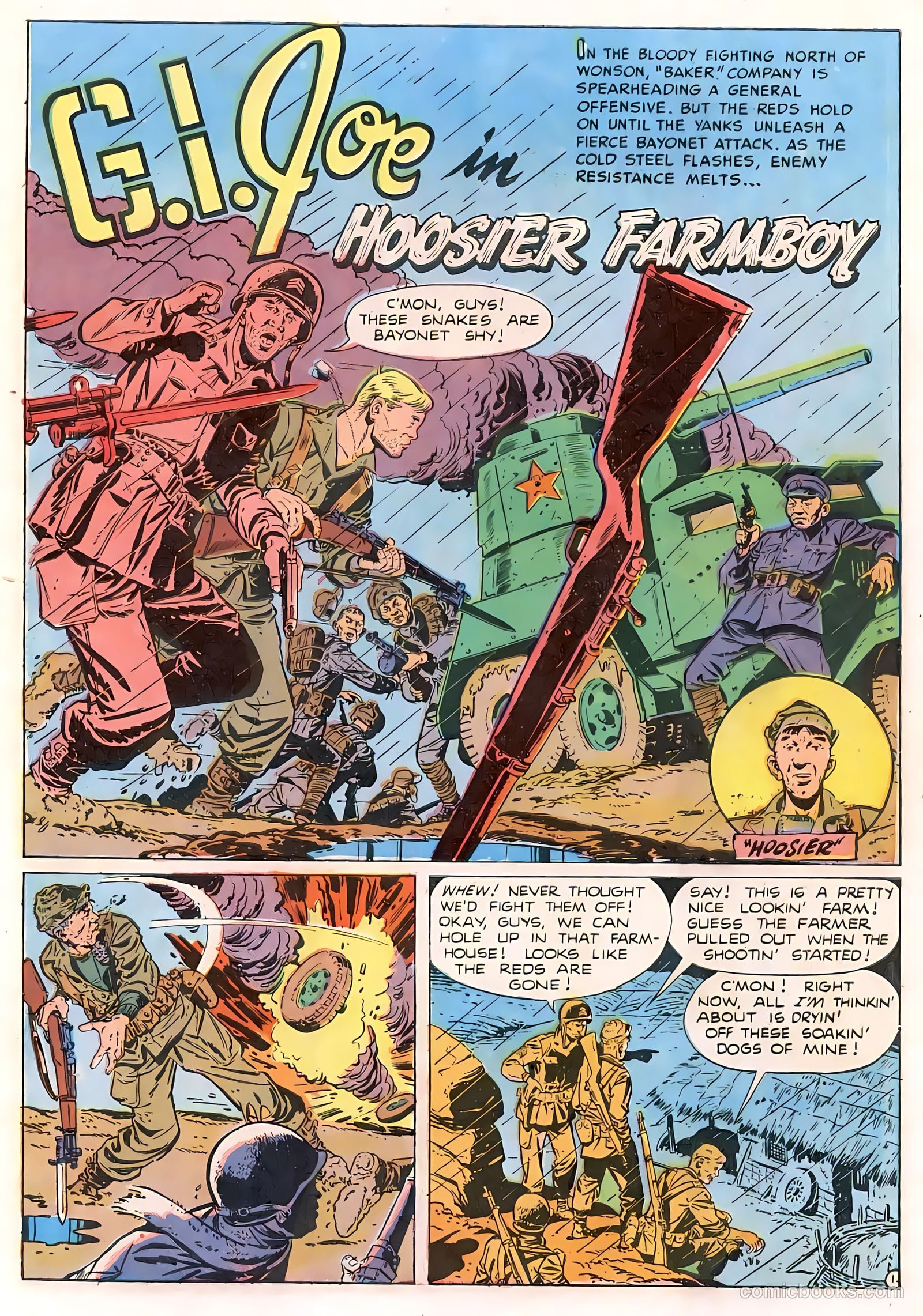 G.I. Joe #10 (1952) — page 3 of 52