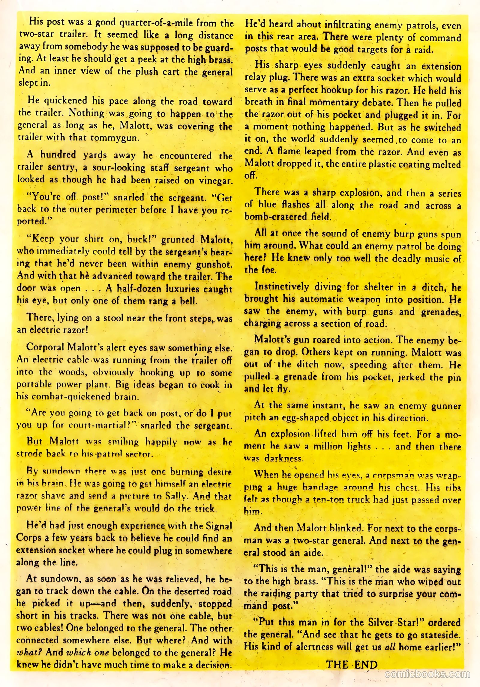 G.I. Joe #10 (1952) — page 25 of 52