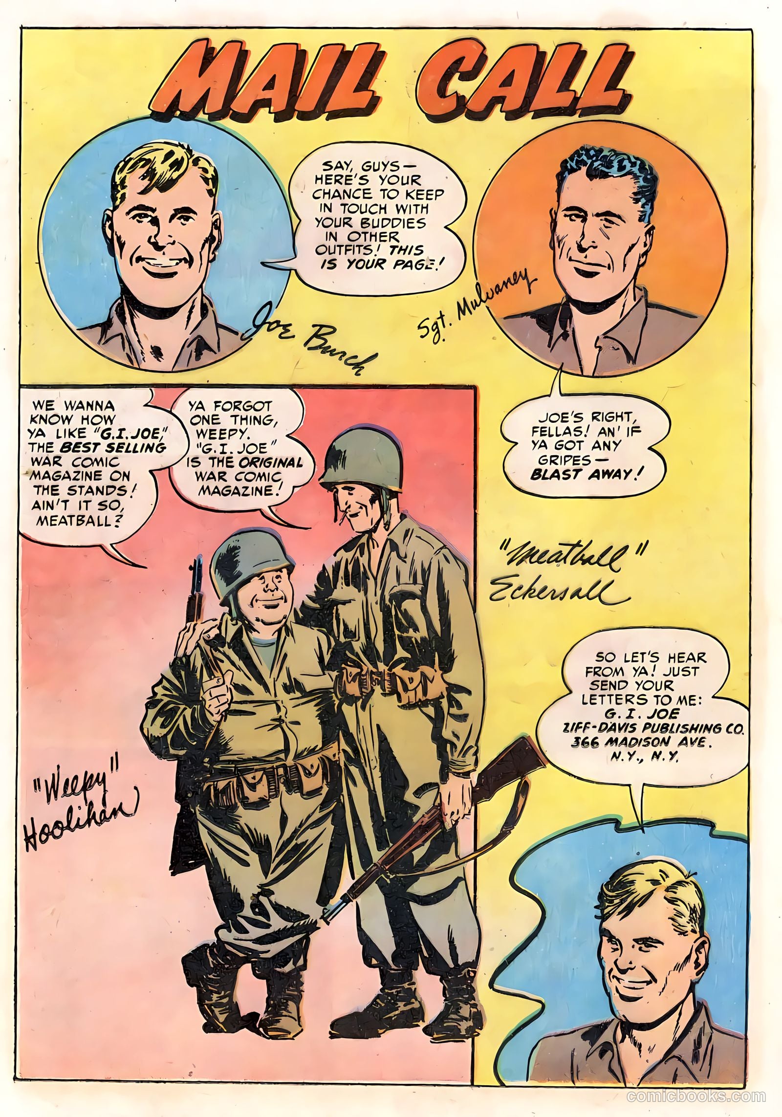 G.I. Joe #10 (1952) — page 34 of 52
