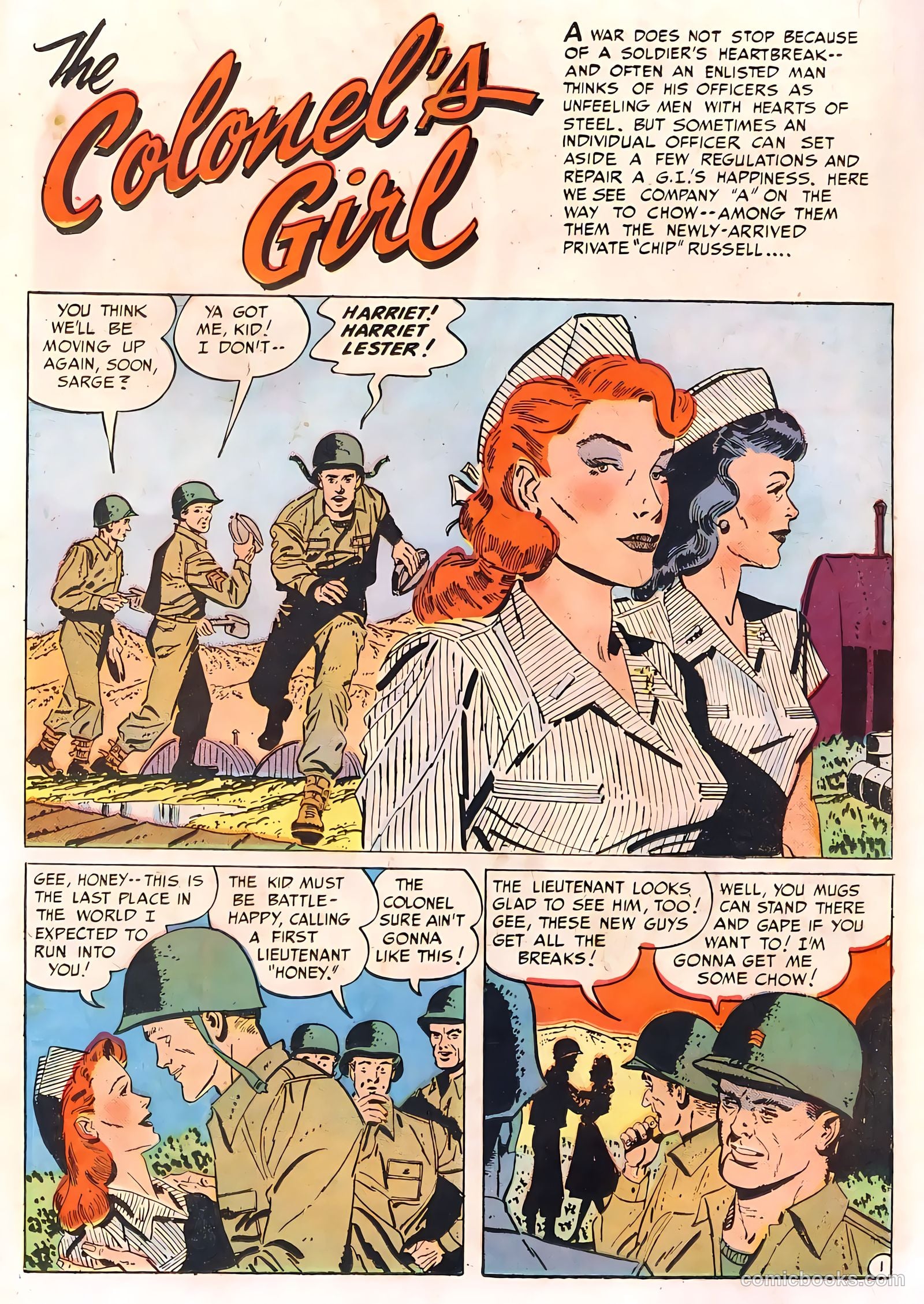 G.I. Joe #10 (1952) — page 35 of 52