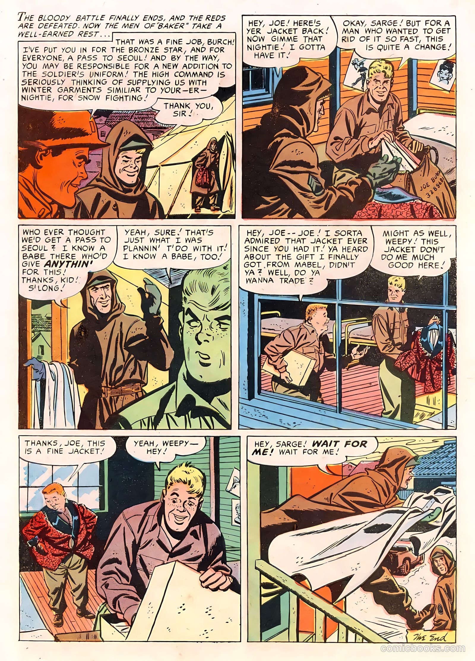 G.I. Joe #10 (1952) — page 48 of 52