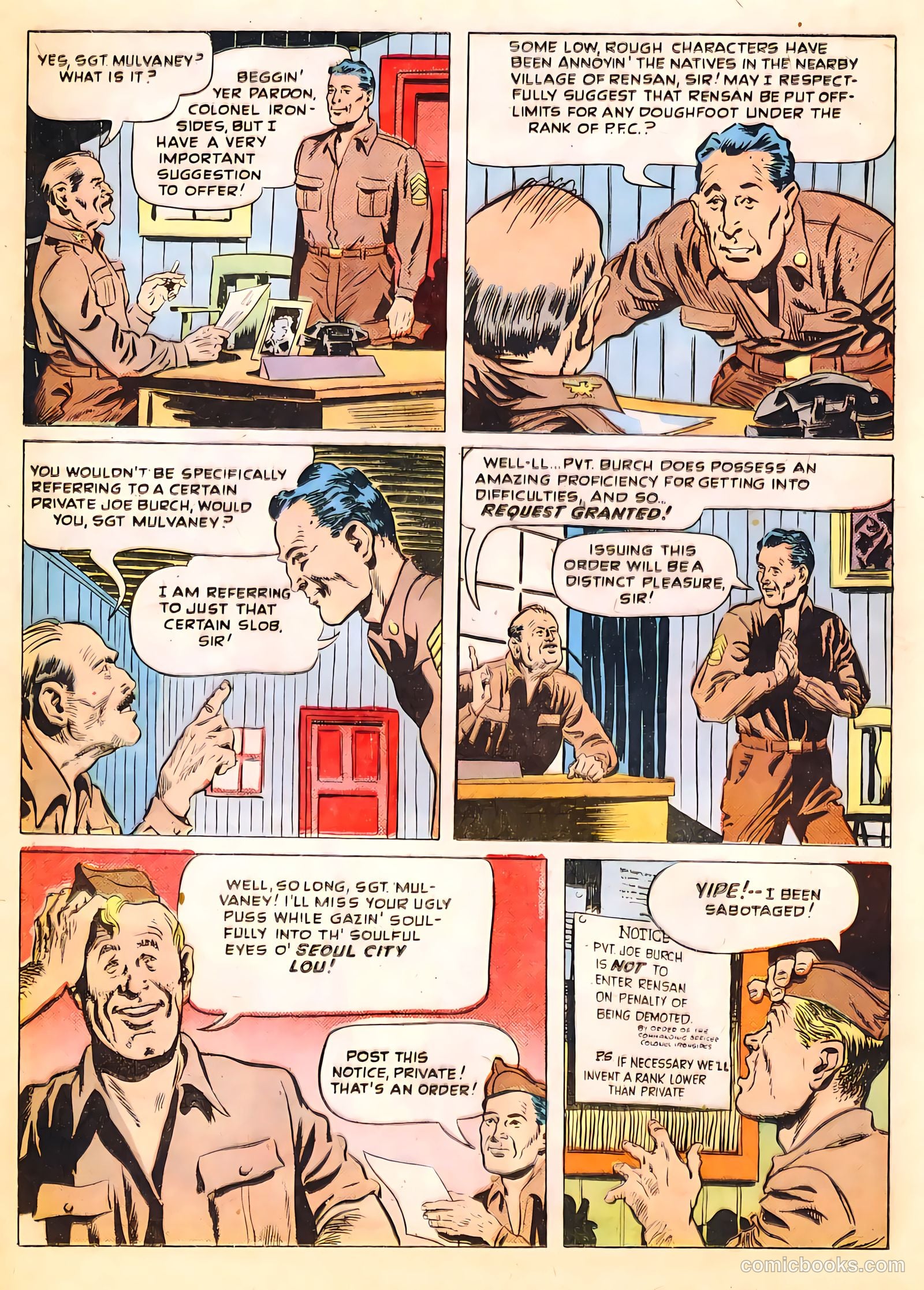 G.I. Joe #10 (1950) — page 30 of 52