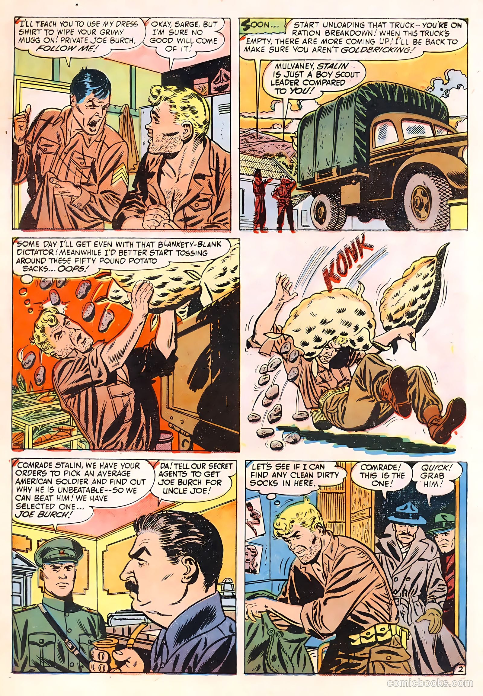 G.I. Joe #11 (1951) — page 4 of 52