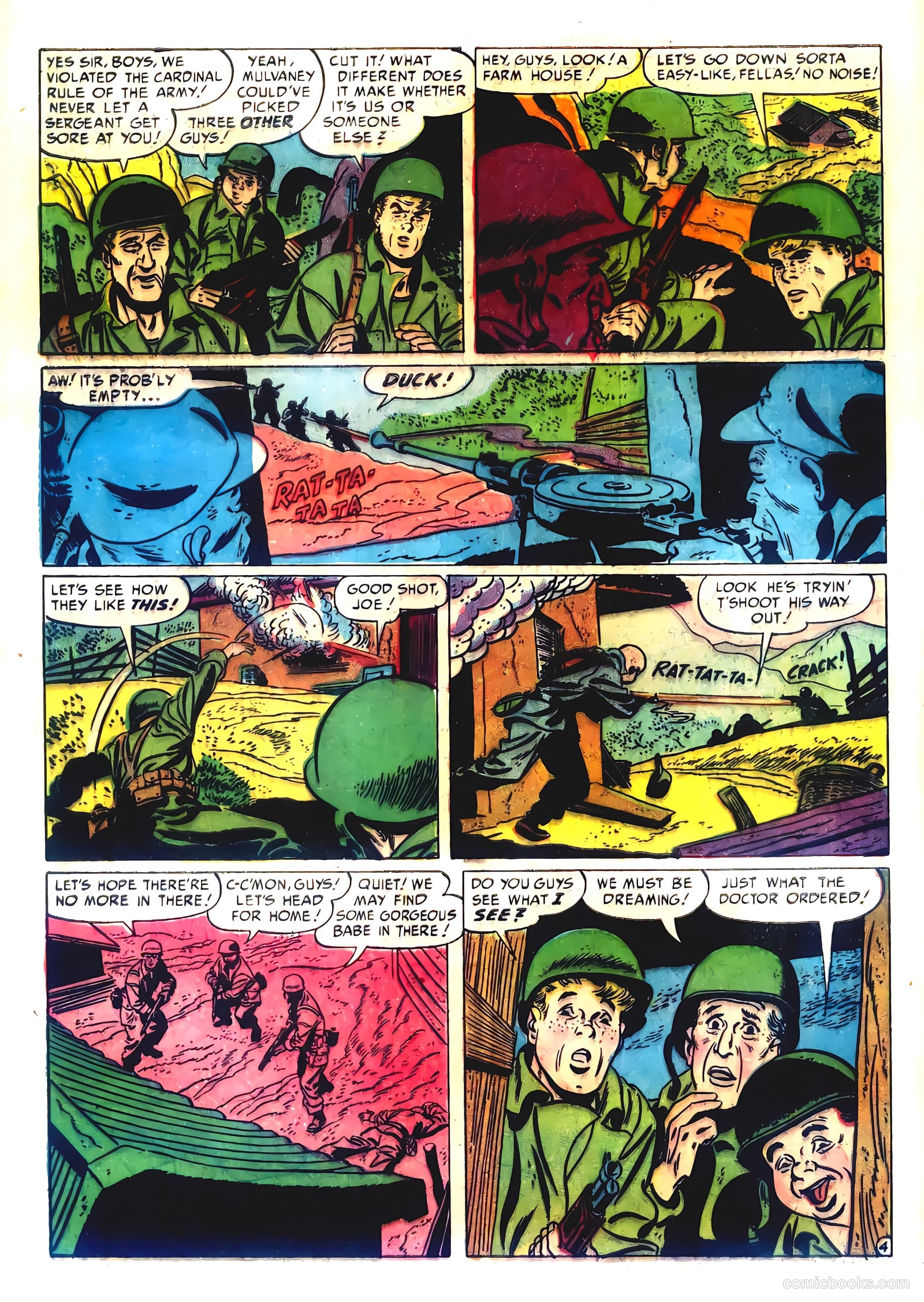 G.I. Joe #11 (1952) — page 6 of 53