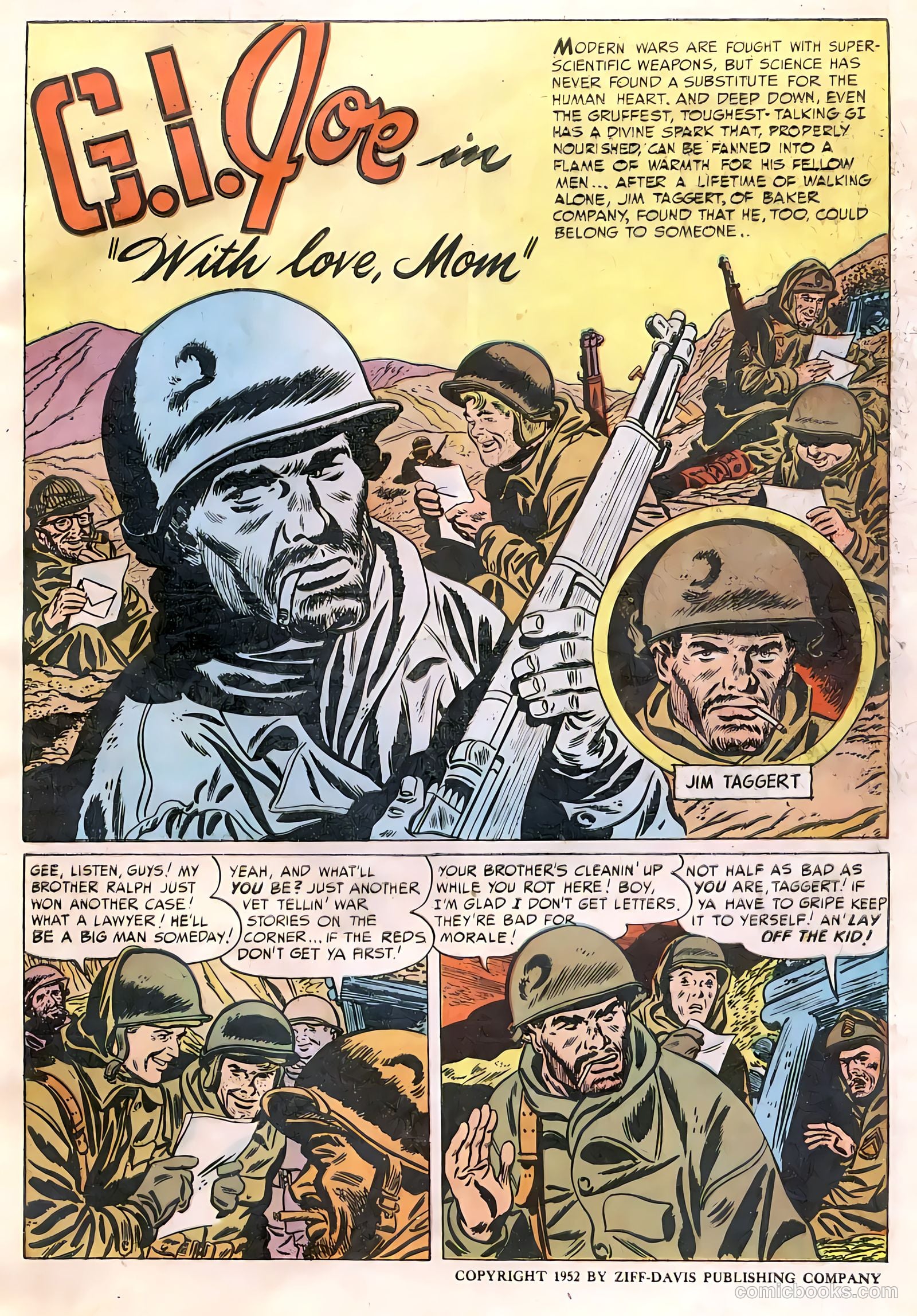 G.I. Joe #12 (1952) — page 3 of 52