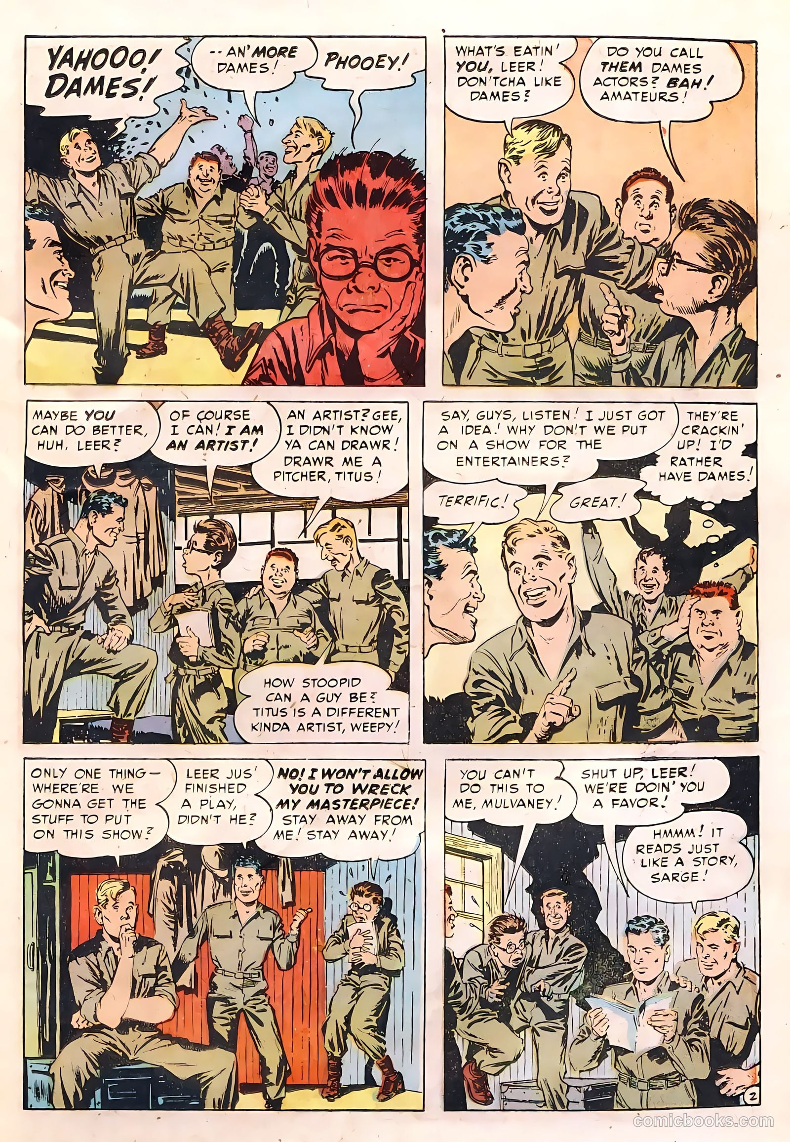 G.I. Joe #12 (1952) — page 37 of 52