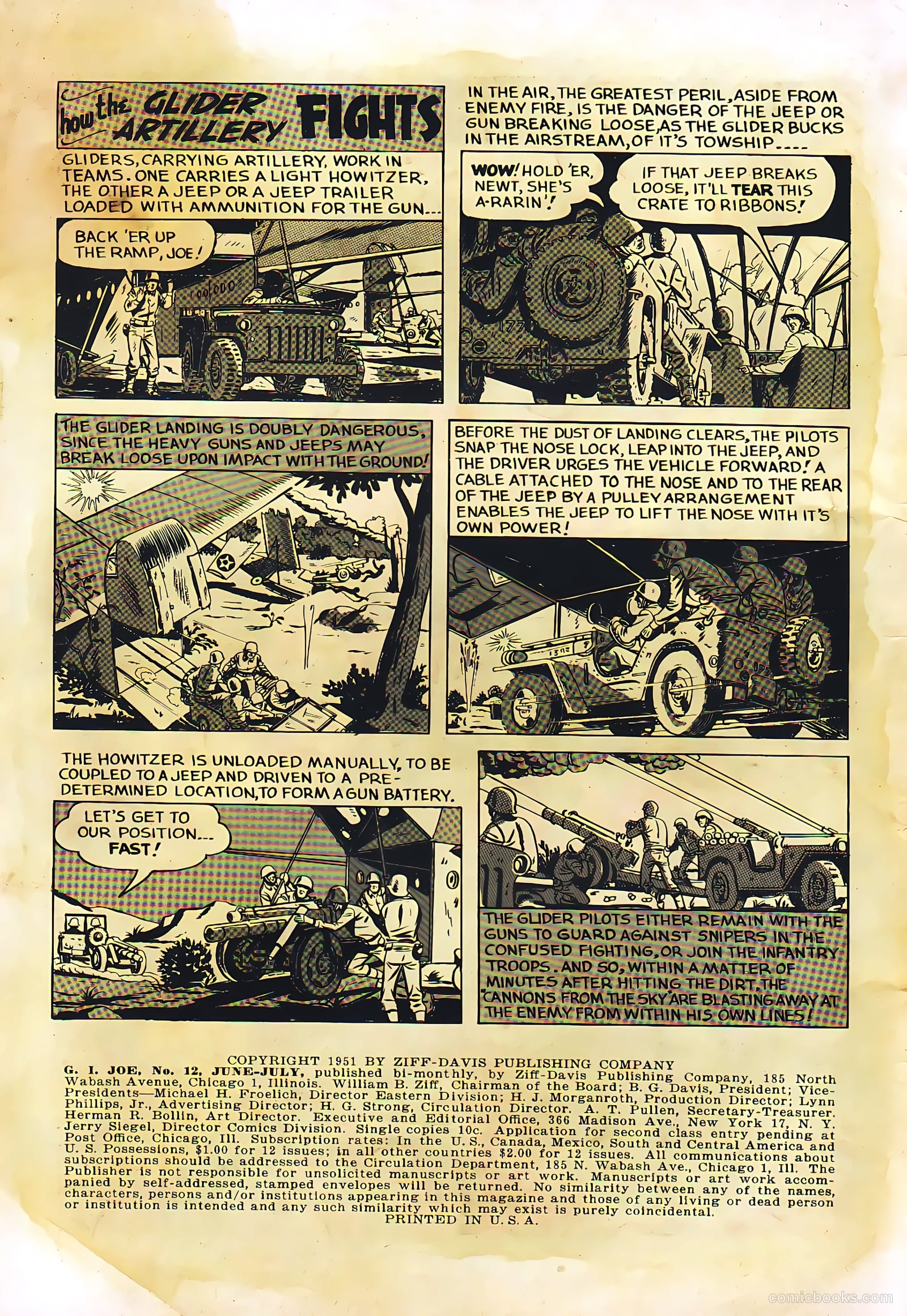 G.I. Joe #12 (1951) — page 2 of 52