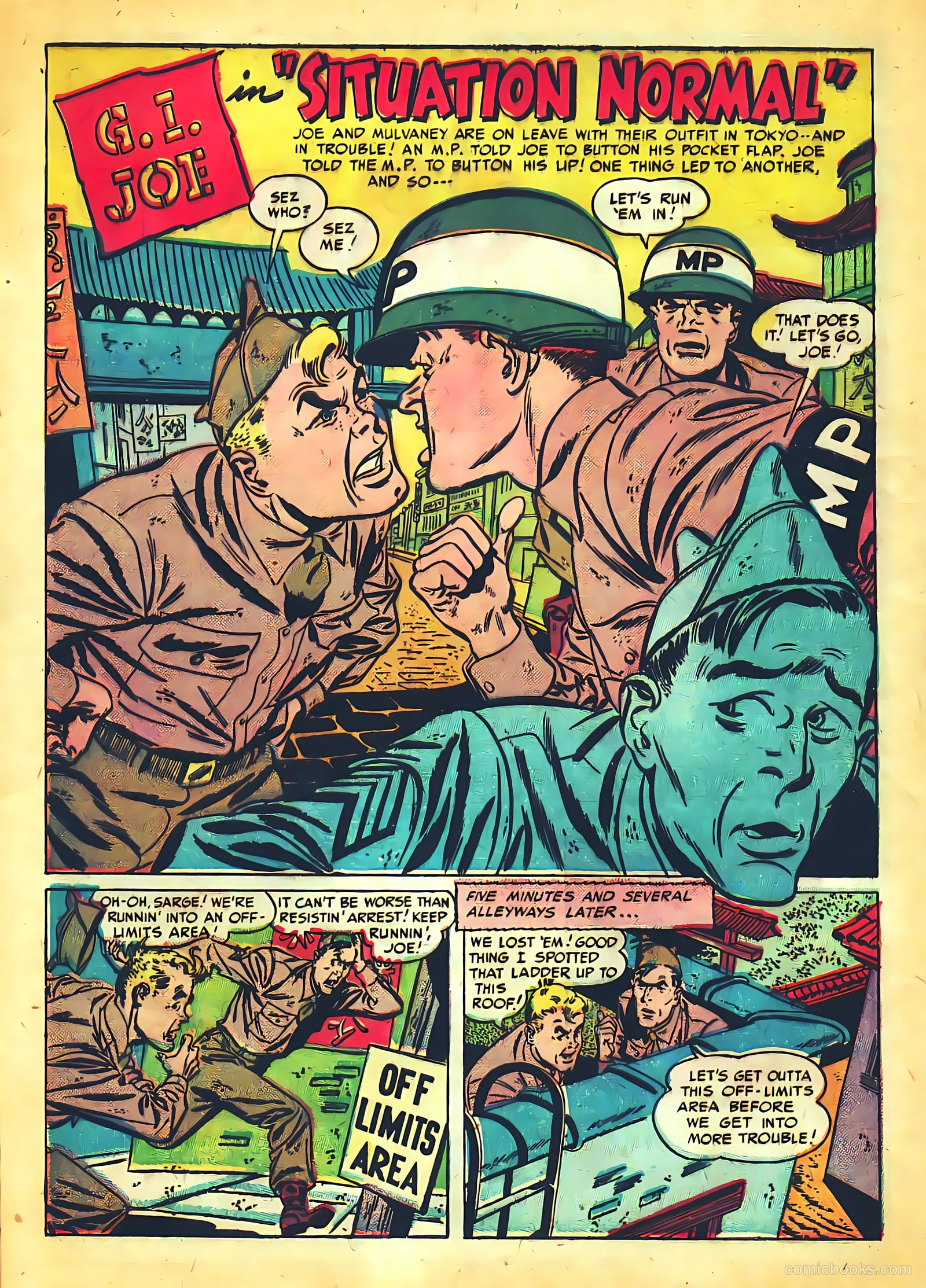 G.I. Joe #12 (1951) — page 10 of 52