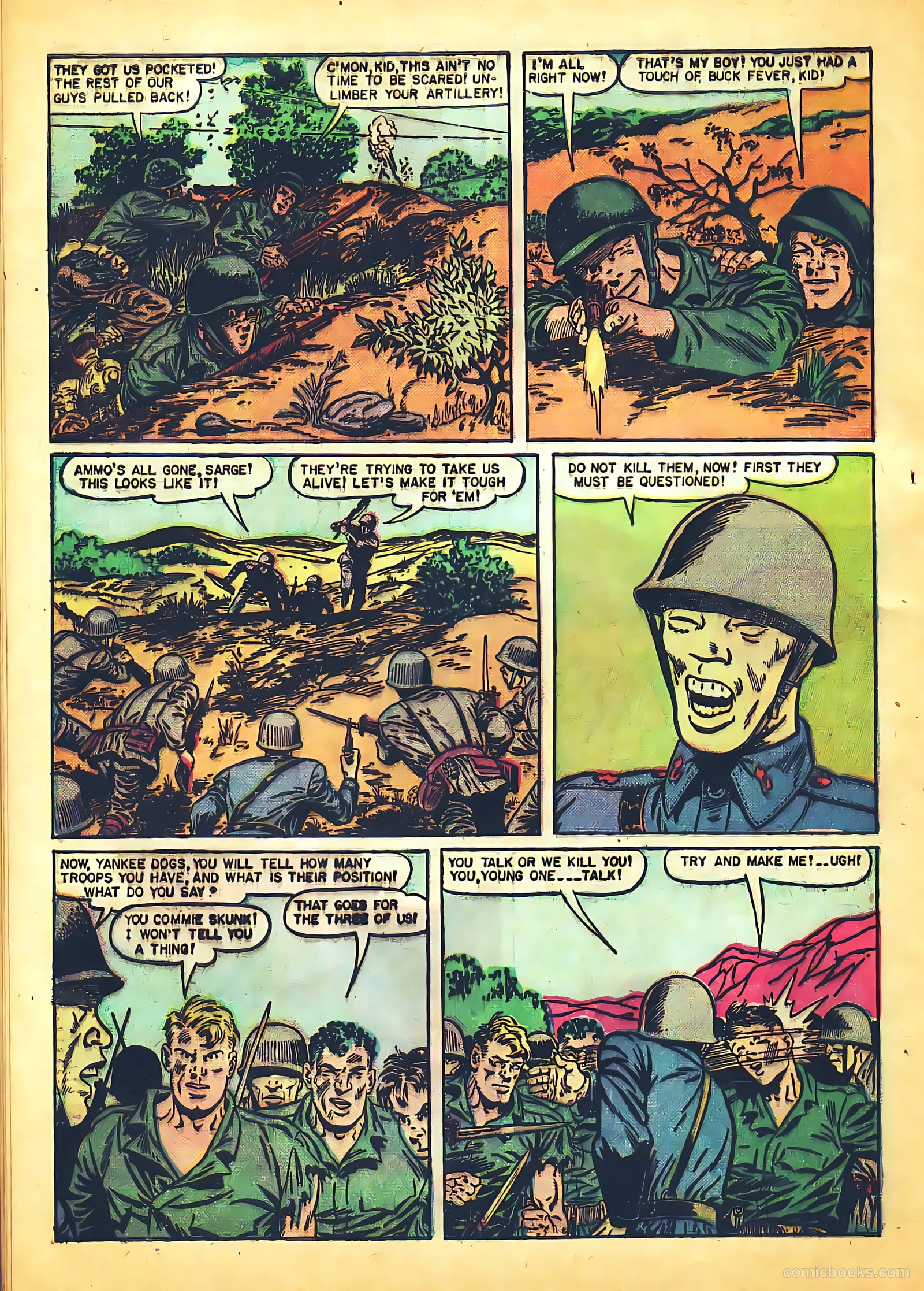 G.I. Joe #12 (1951) — page 46 of 52