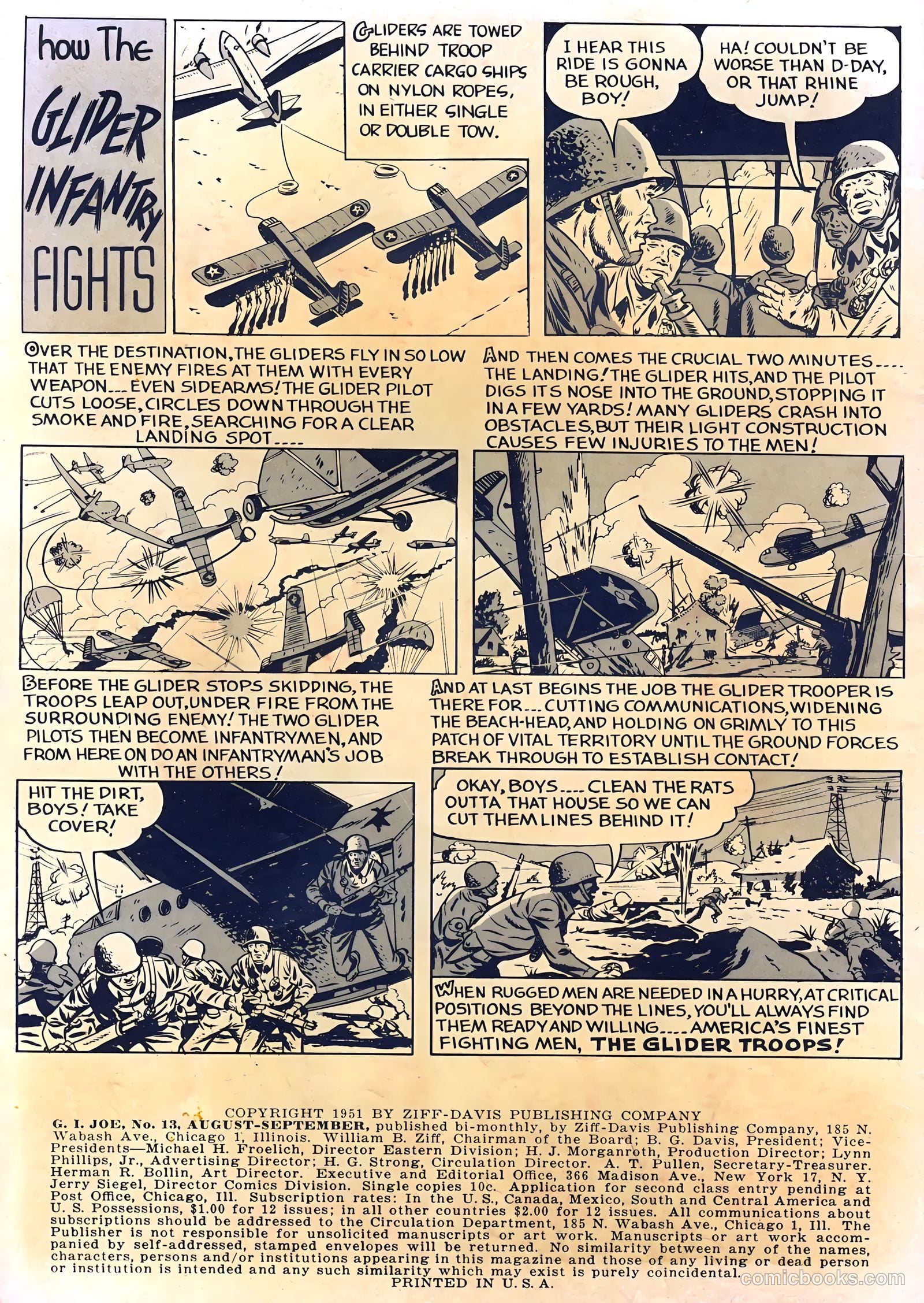G.I. Joe #13 (1951) — page 2 of 52