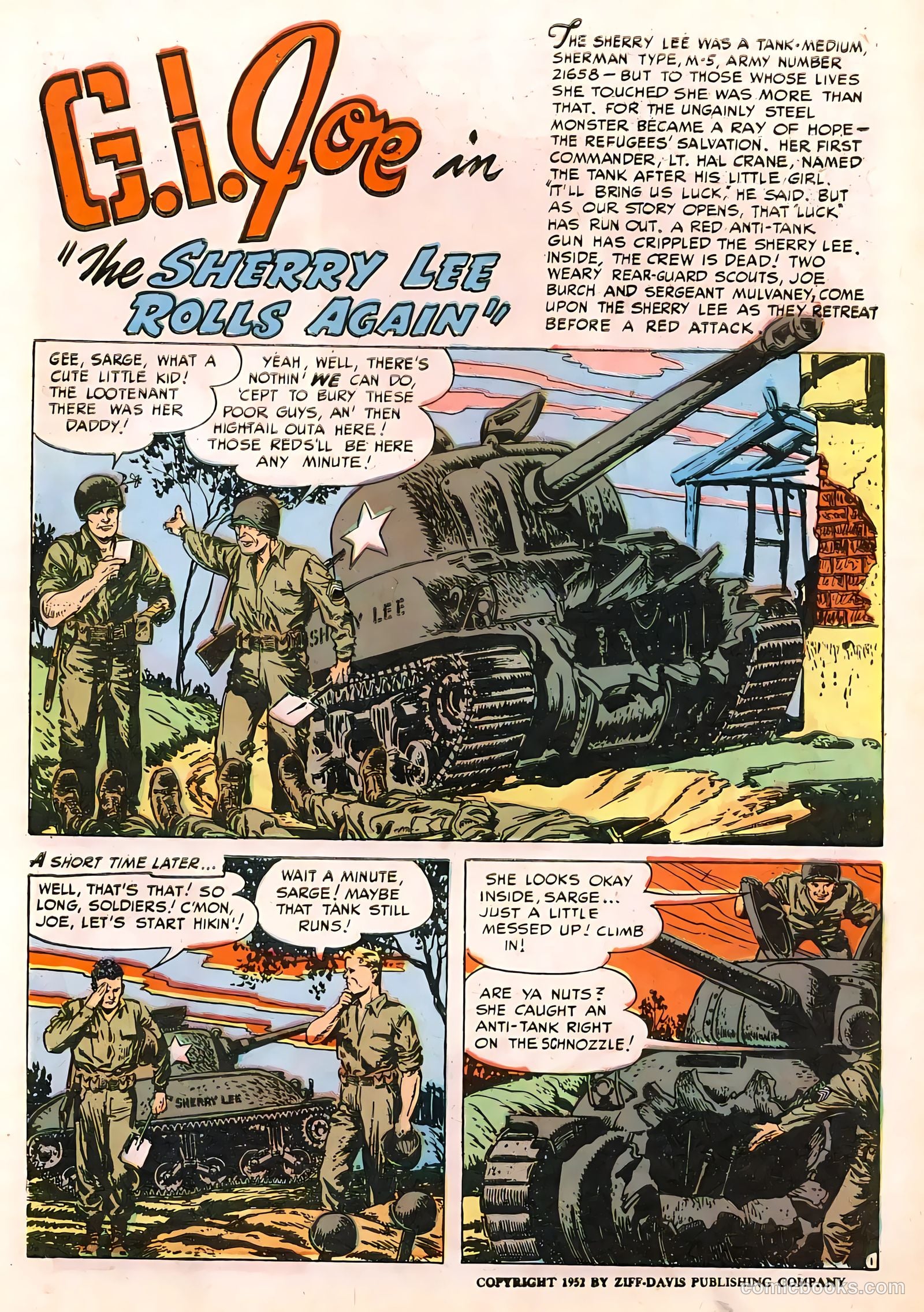 G.I. Joe #13 (1952) — page 3 of 52