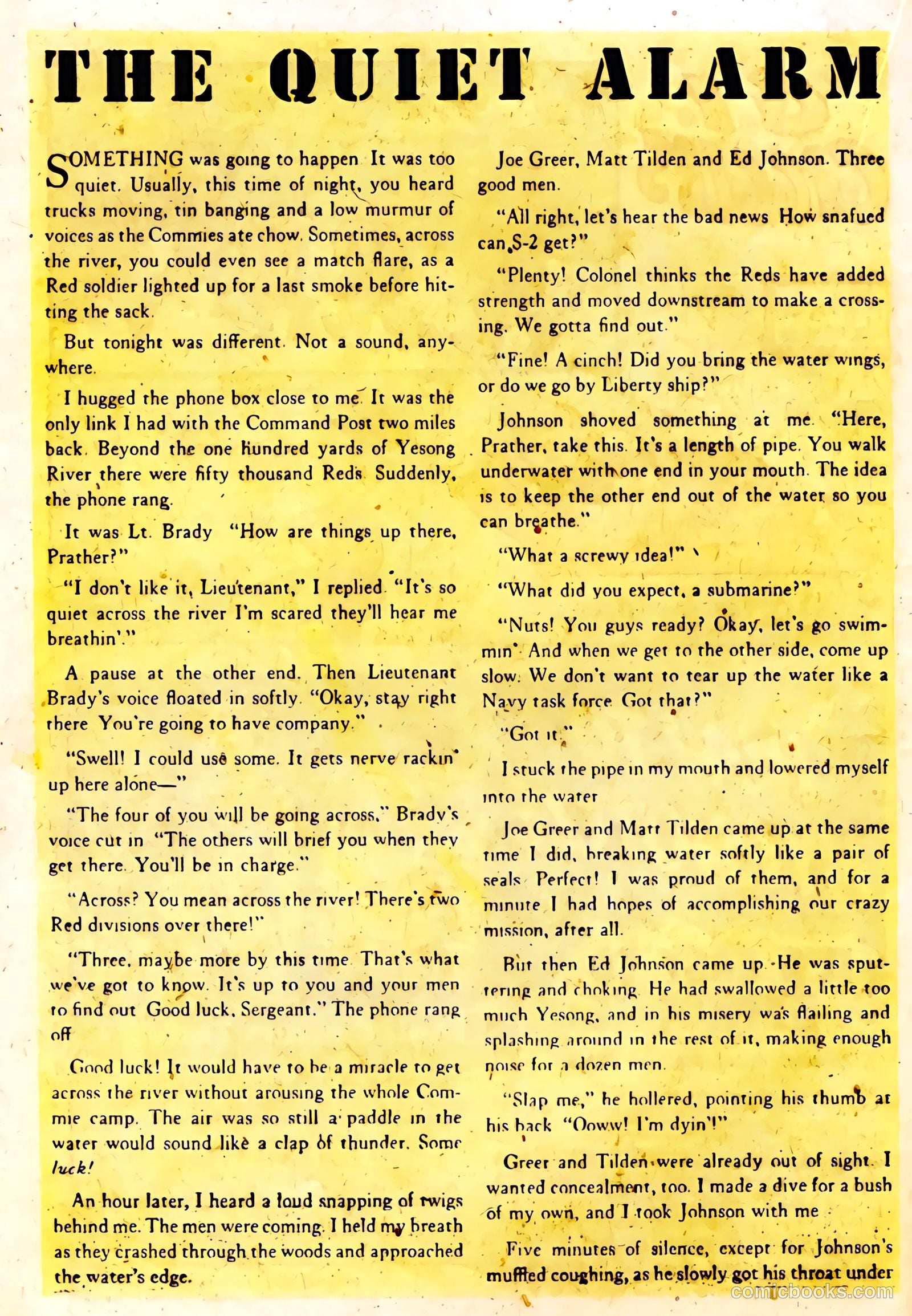 G.I. Joe #14 (1952) — page 26 of 52