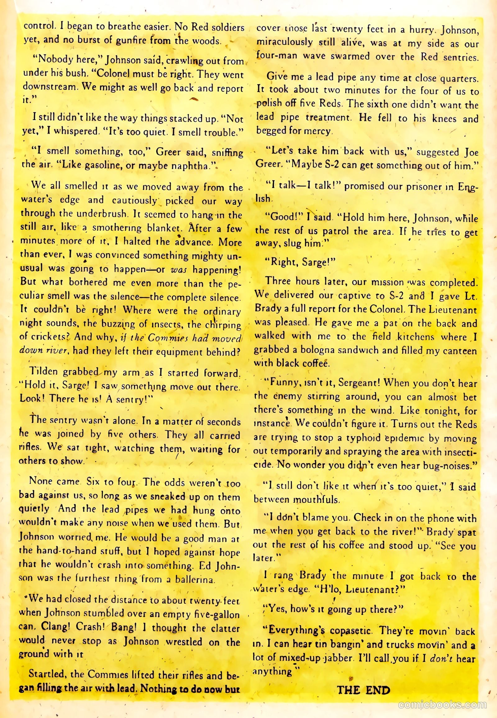 G.I. Joe #14 (1952) — page 27 of 52