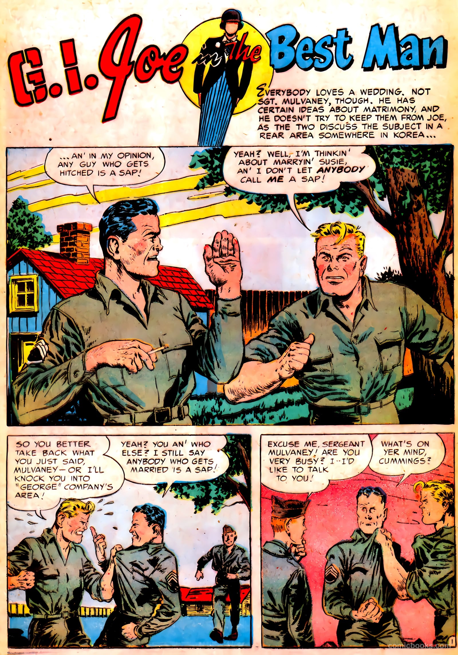 G.I. Joe #15 (1952) — page 16 of 52