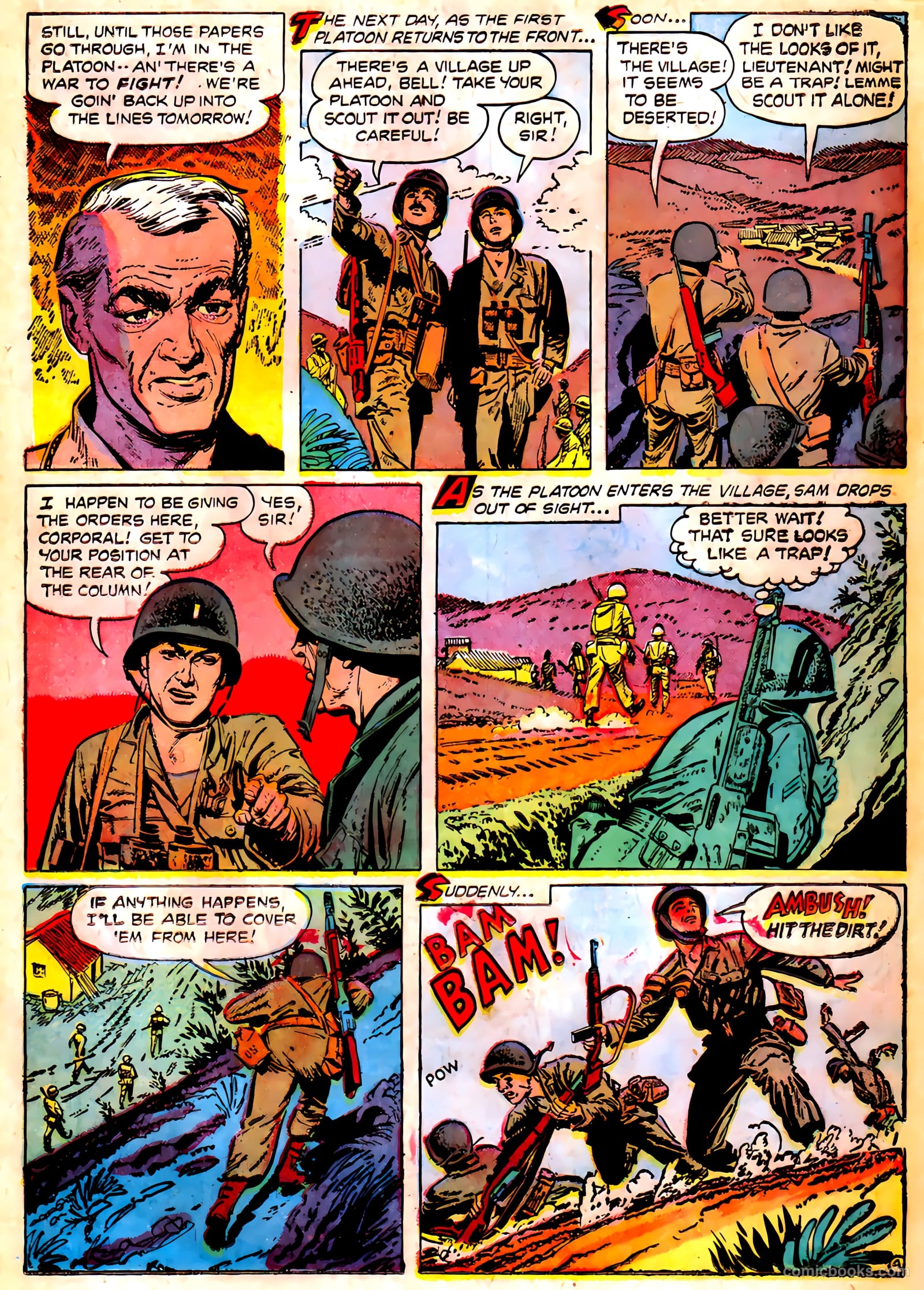 G.I. Joe #15 (1952) — page 33 of 52