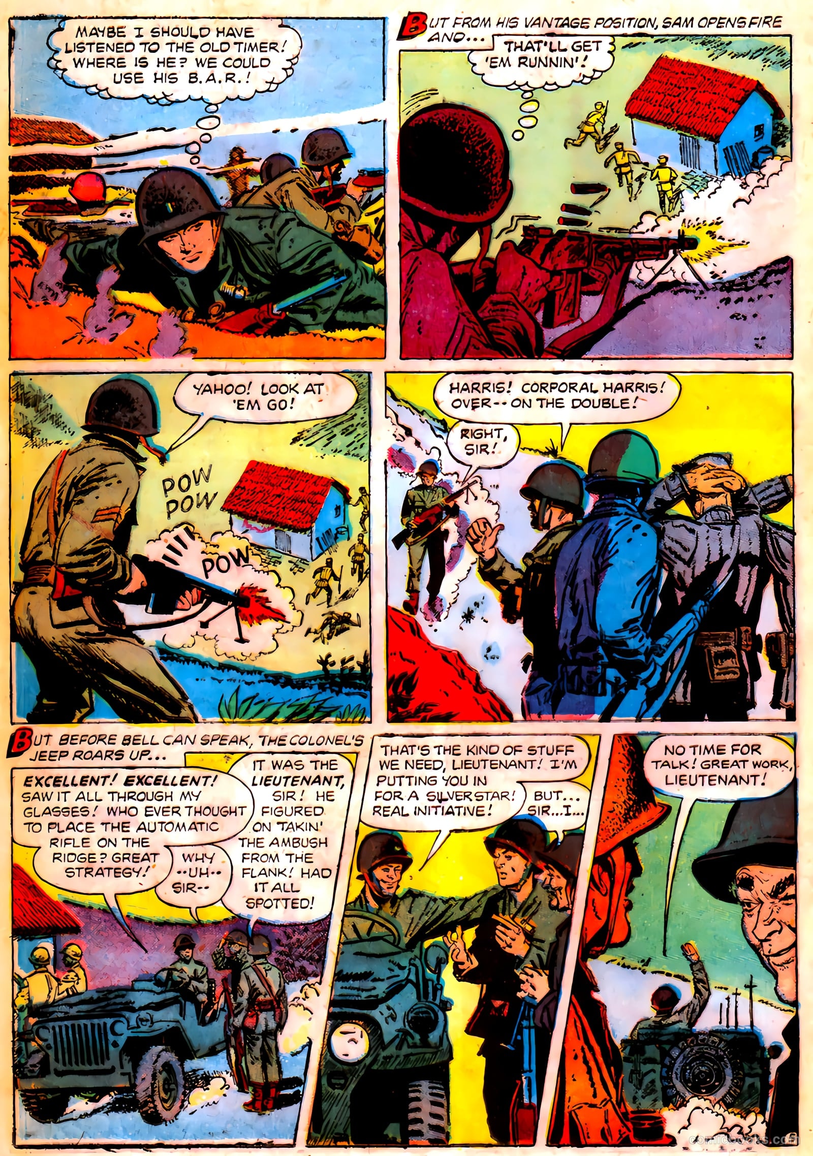 G.I. Joe #15 (1952) — page 34 of 52