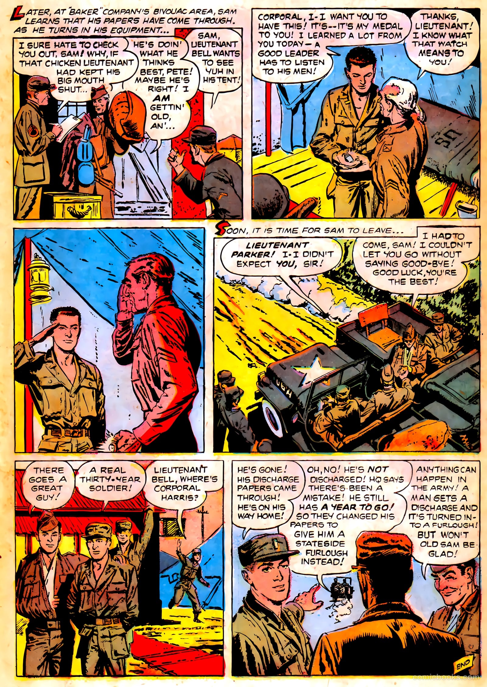G.I. Joe #15 (1952) — page 35 of 52