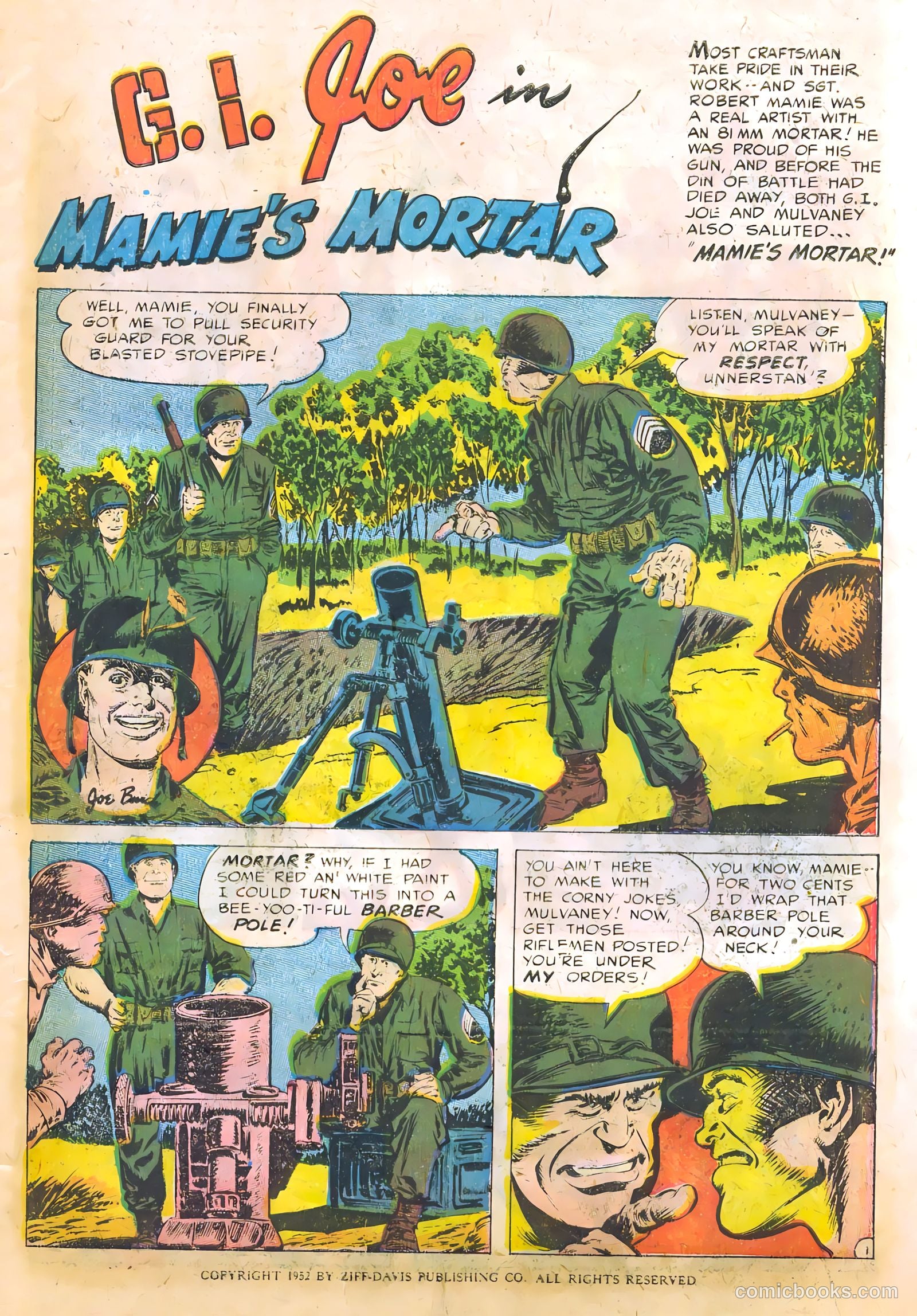 G.I. Joe #16 (1952) — page 3 of 52