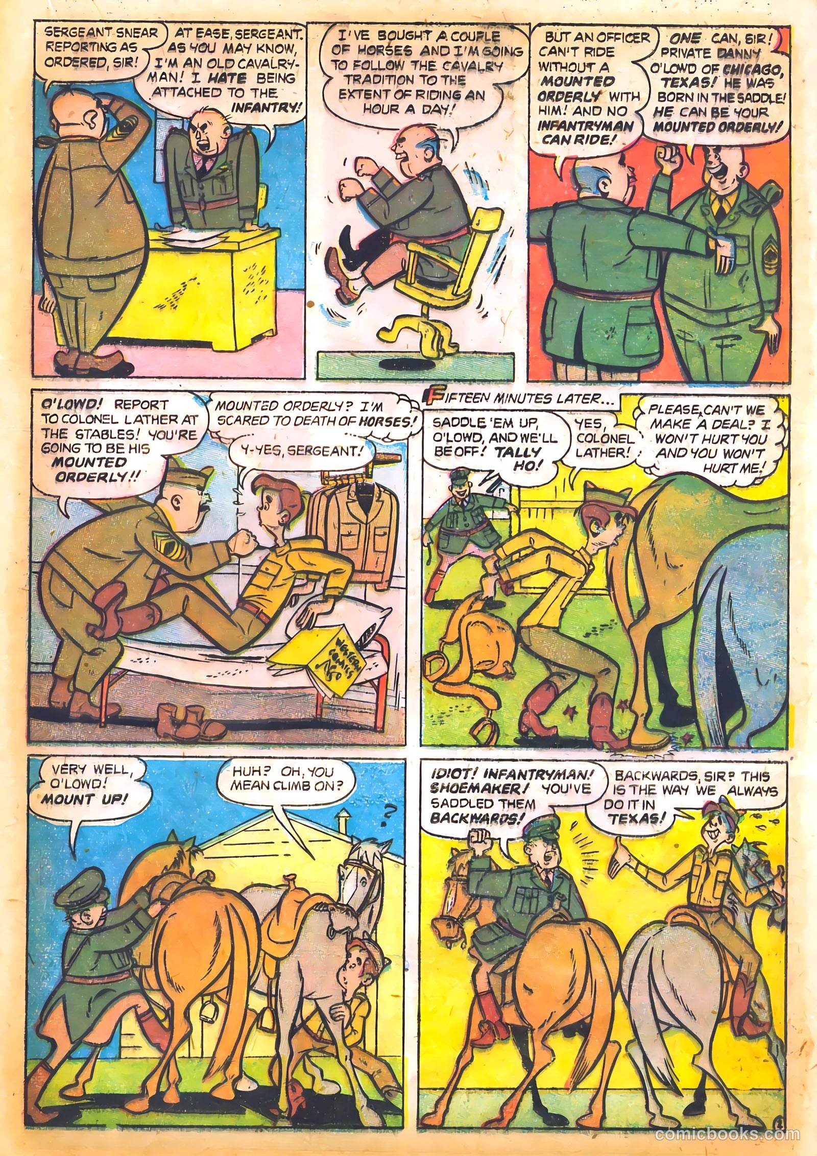 G.I. Joe #16 (1952) — page 23 of 52