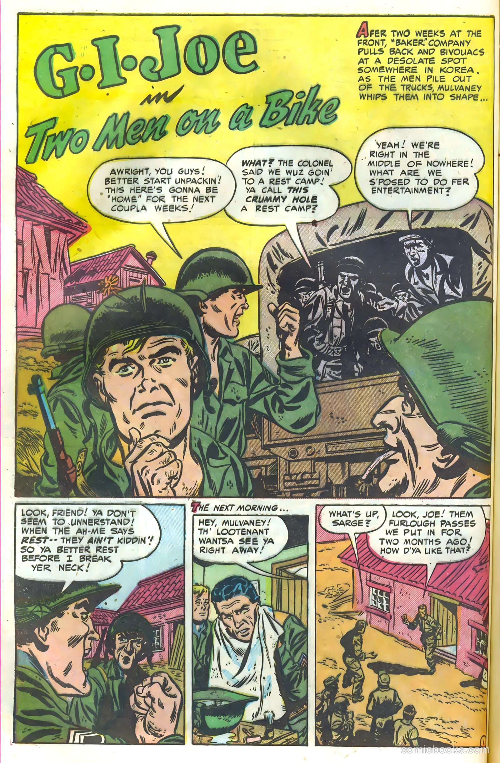G.I. Joe #18 (1952) — page 14 of 50