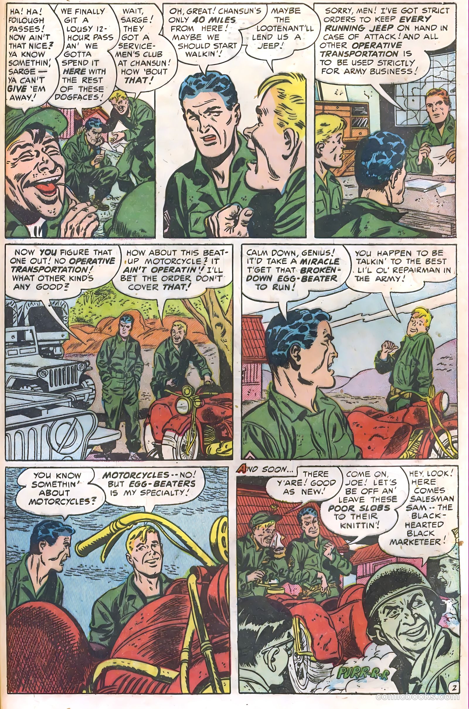 G.I. Joe #18 (1952) — page 15 of 50