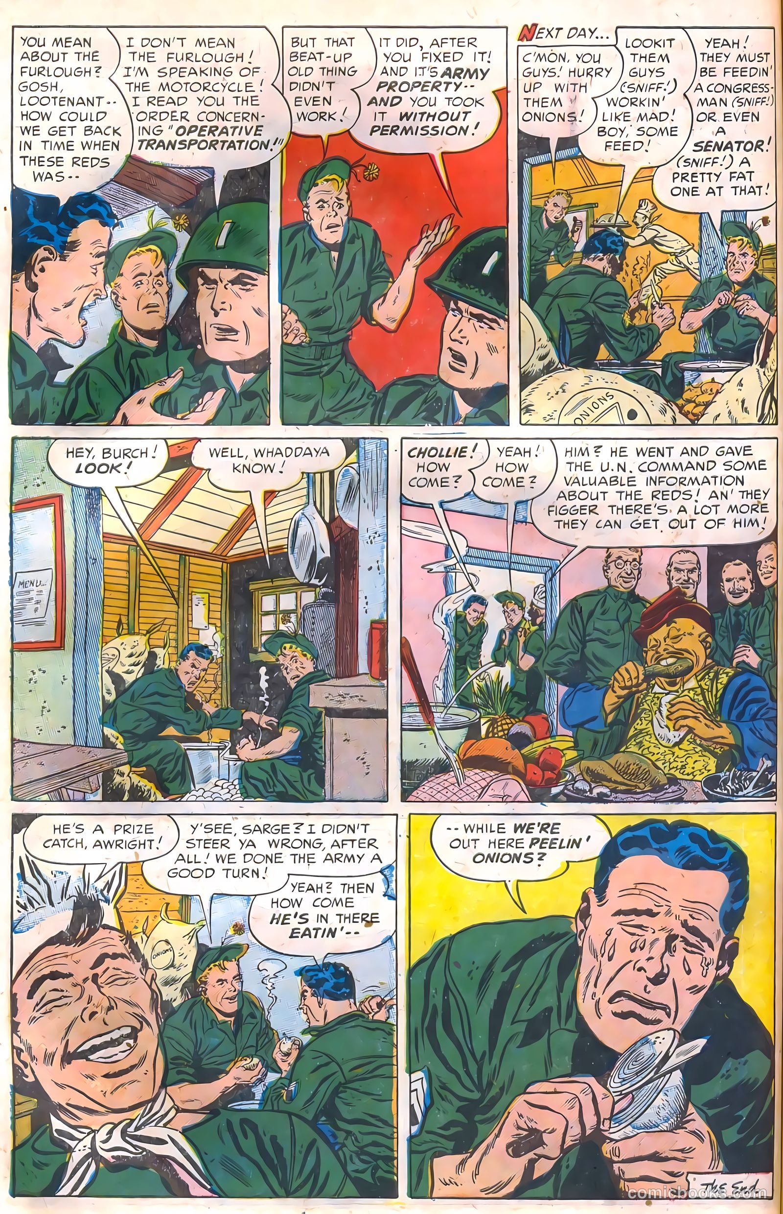 G.I. Joe #18 (1952) — page 20 of 50