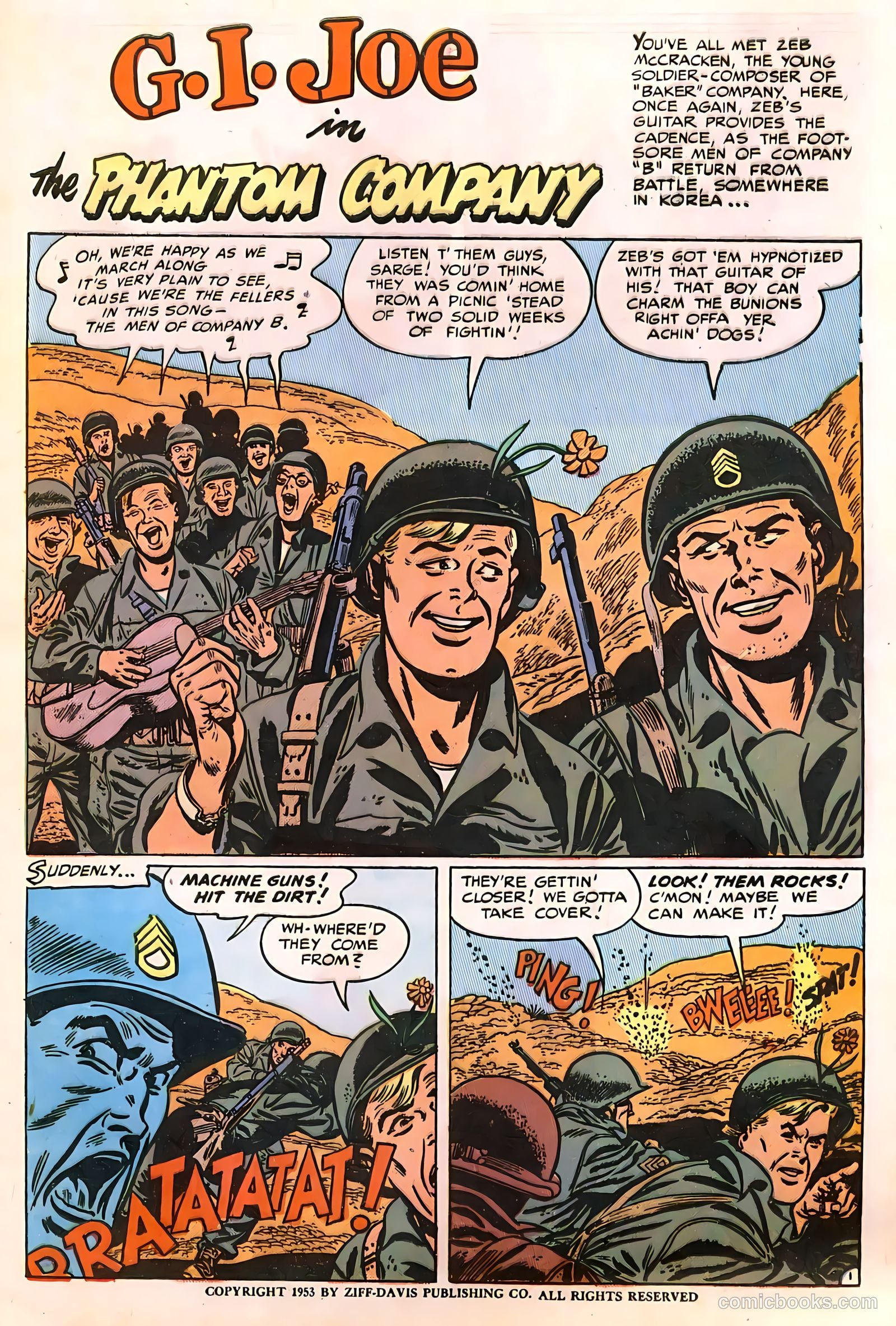 G.I. Joe #20 (1953) — page 3 of 36