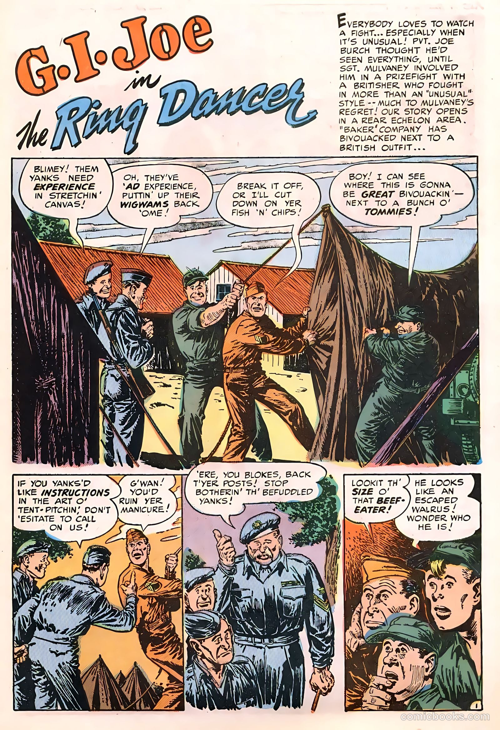 G.I. Joe #20 (1953) — page 9 of 36
