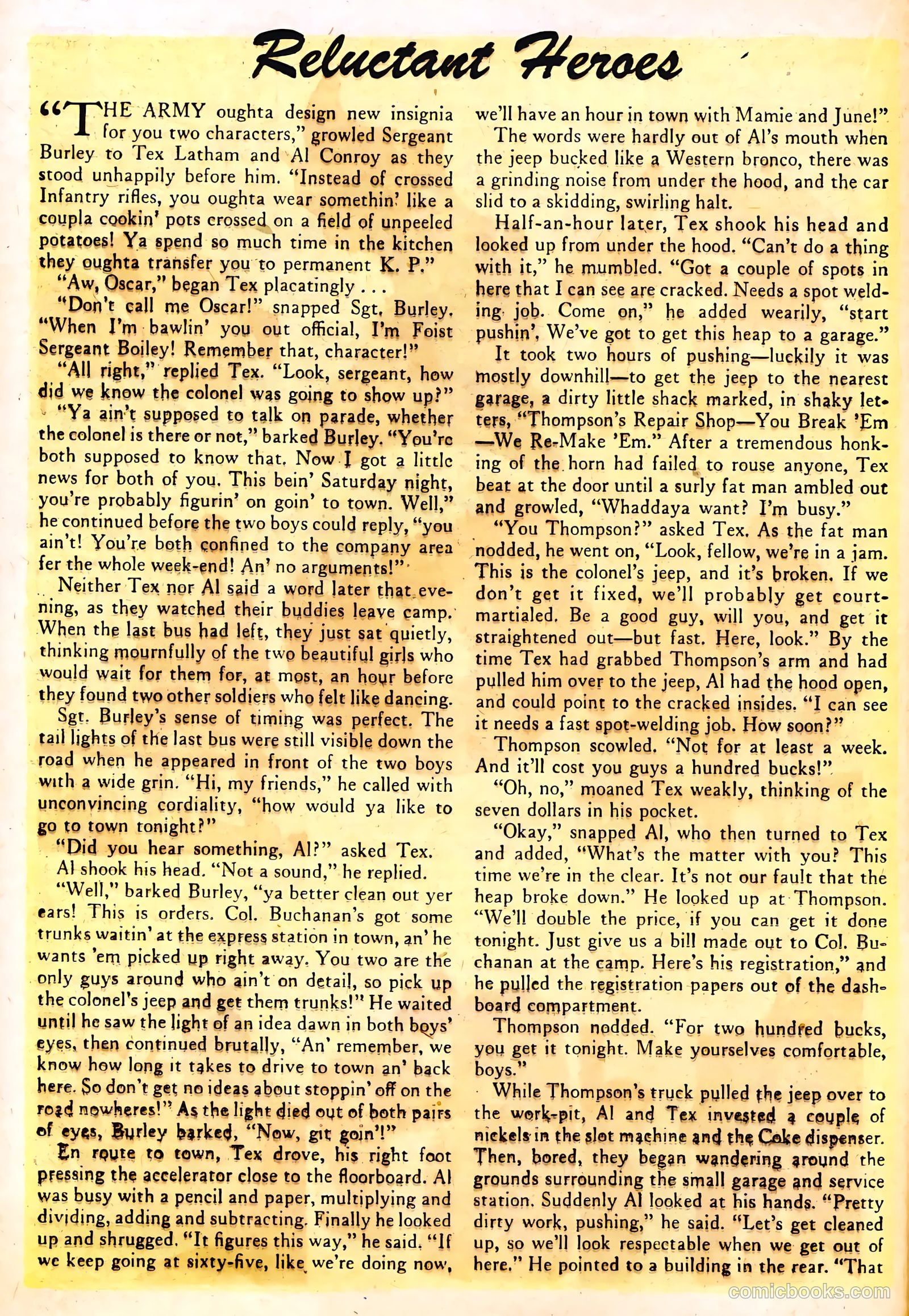 G.I. Joe #20 (1953) — page 16 of 36