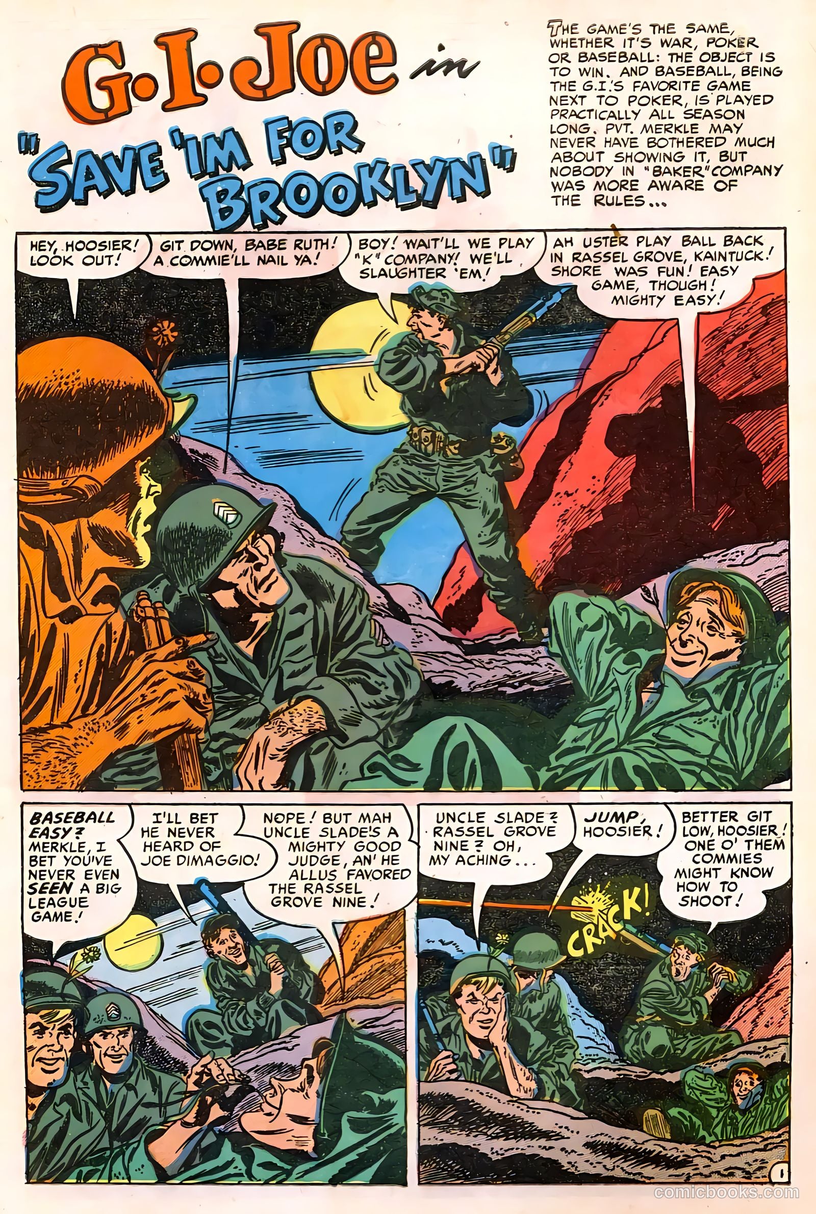 G.I. Joe #21 (1953) — page 3 of 36
