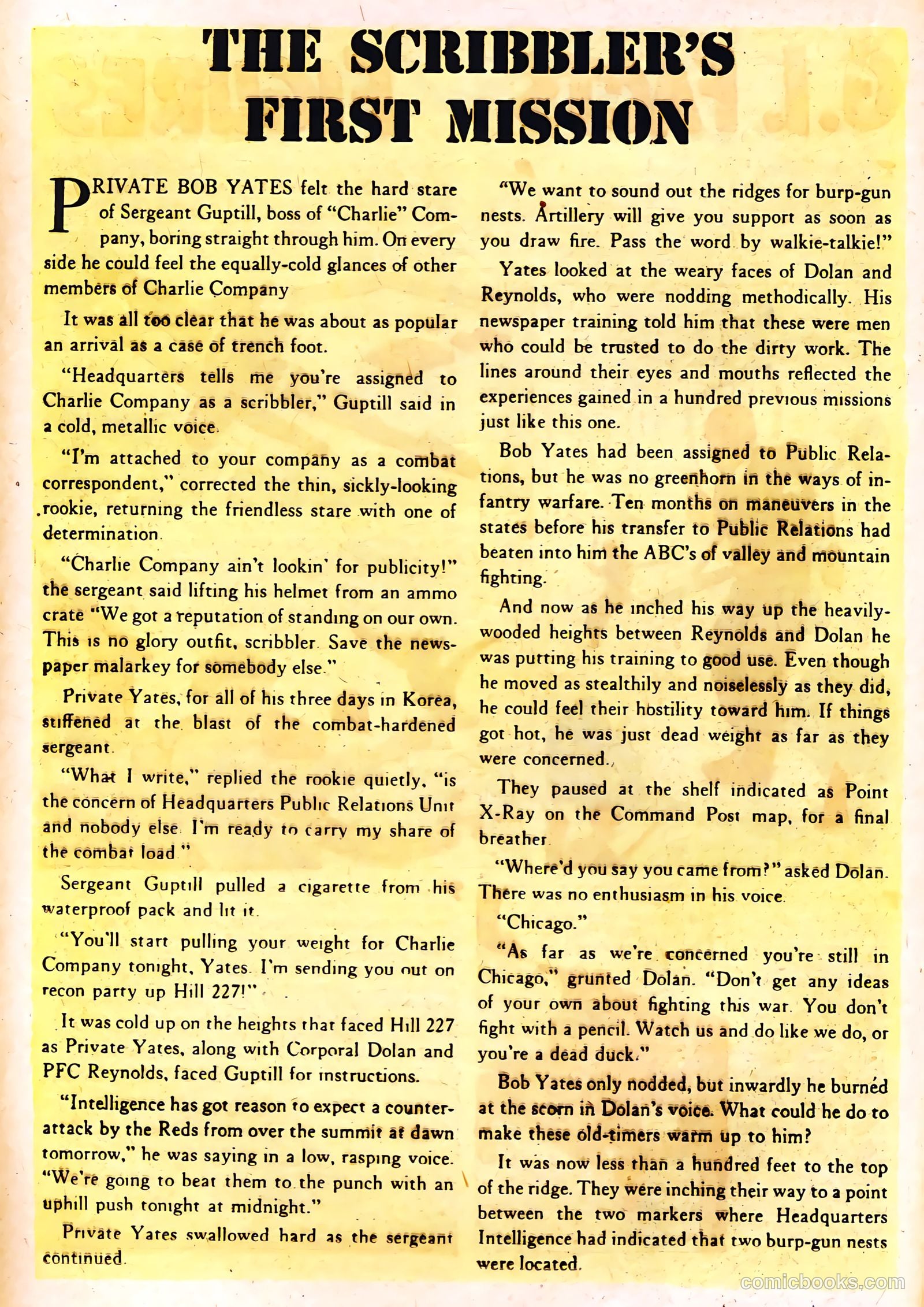 G.I. Joe #21 (1953) — page 16 of 36