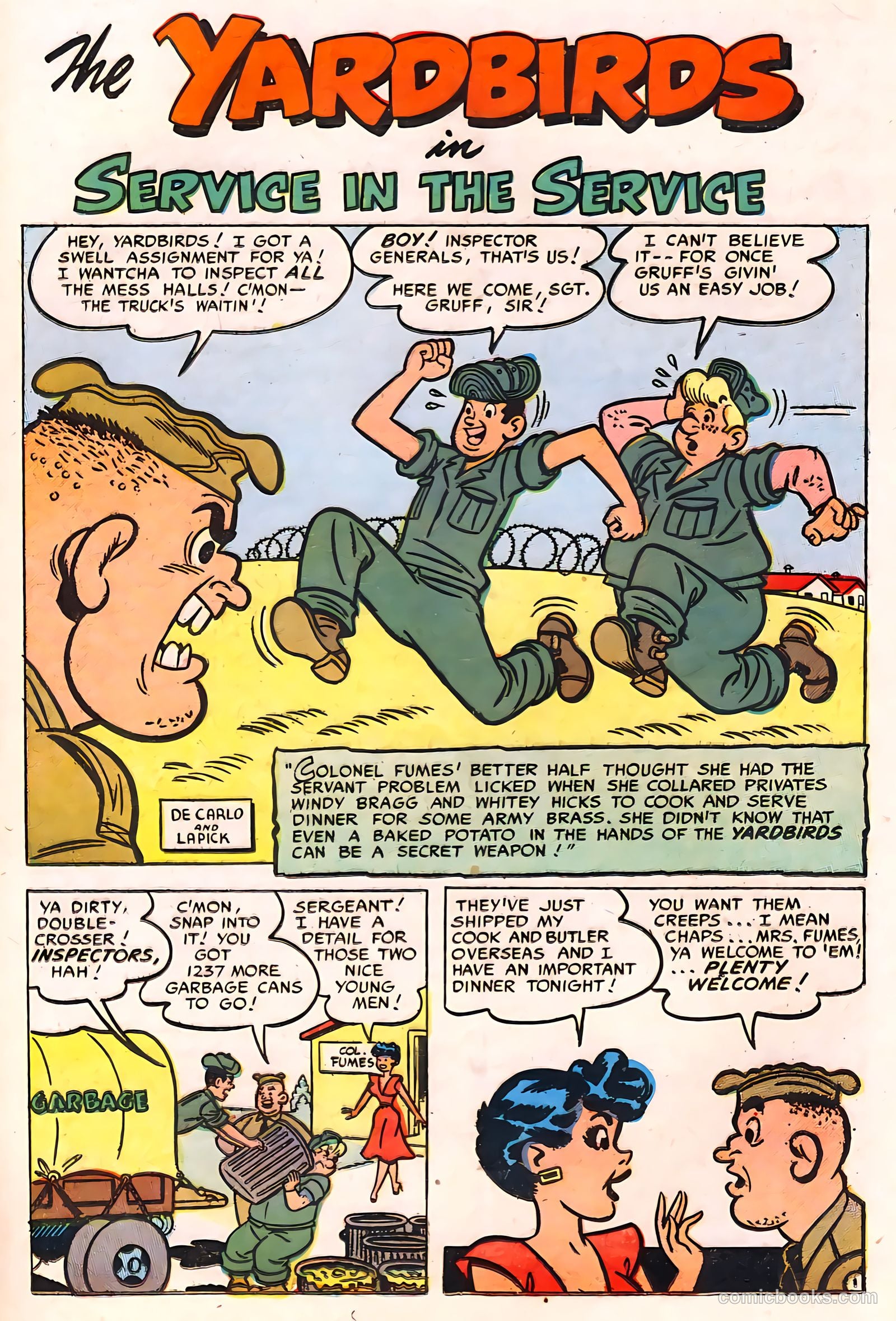 G.I. Joe #21 (1953) — page 18 of 36