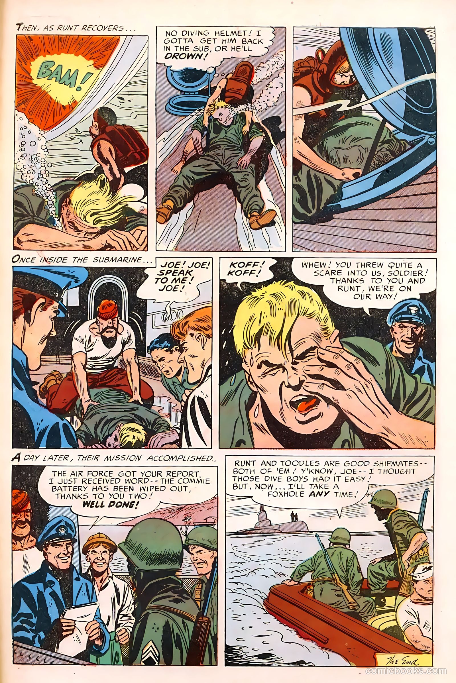 G.I. Joe #21 (1953) — page 33 of 36