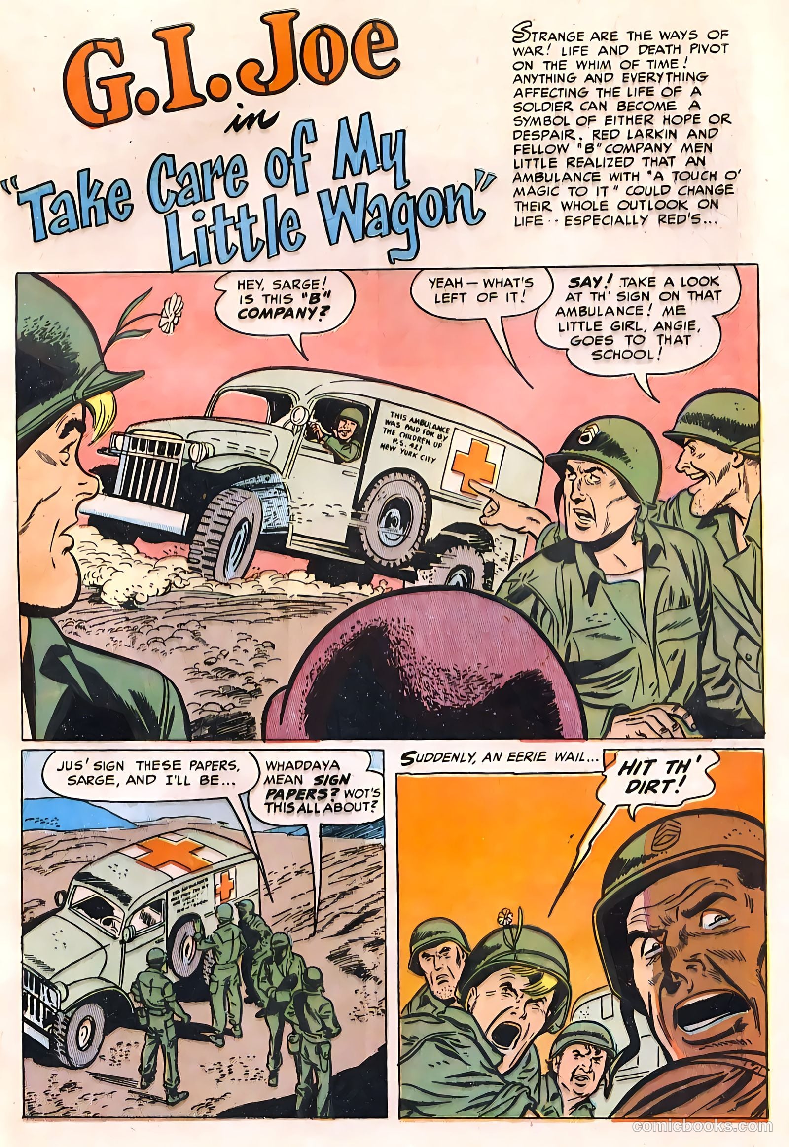 G.I. Joe #23 (1953) — page 3 of 36