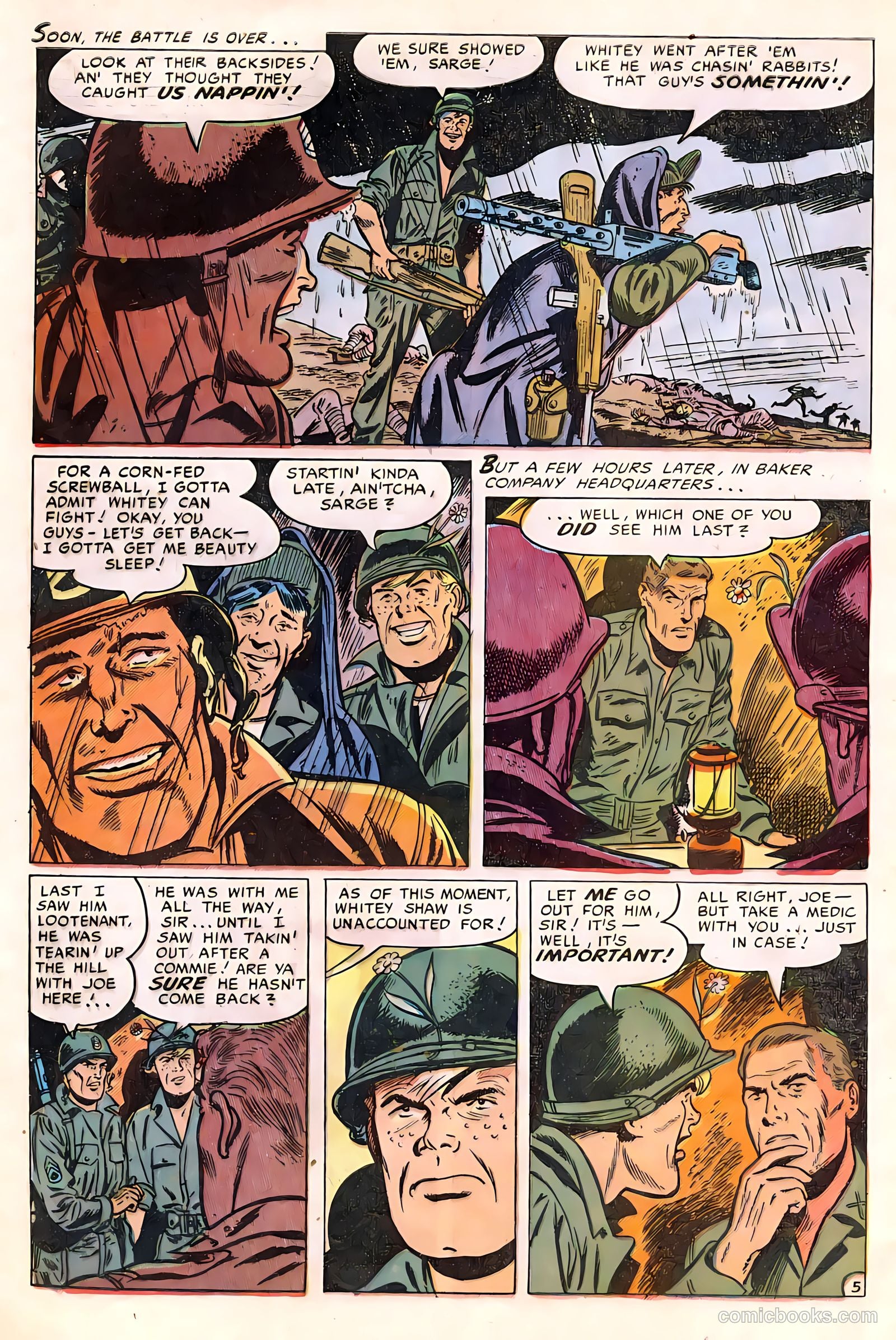 G.I. Joe #23 (1953) — page 32 of 36