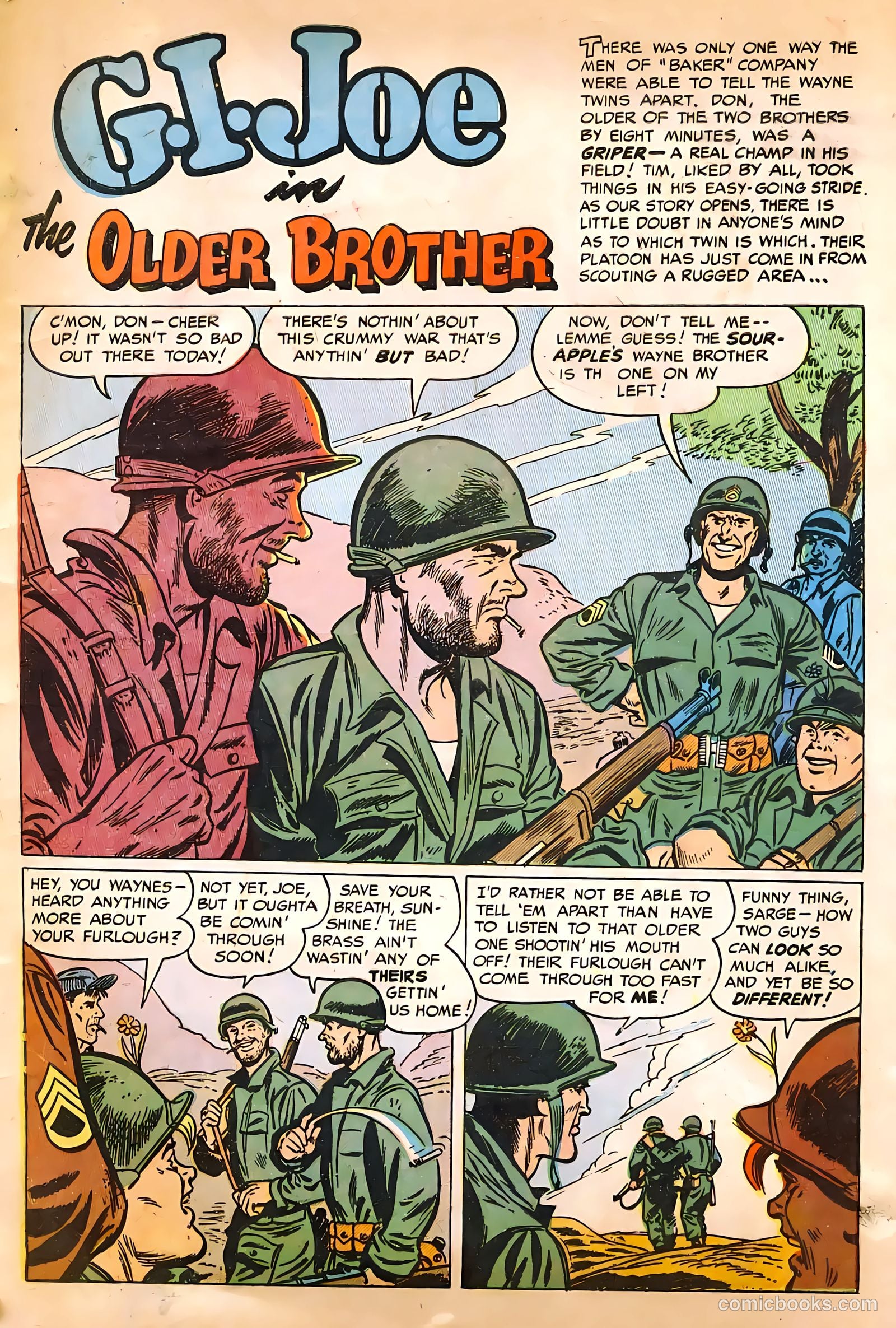 G.I. Joe #24 (1953) — page 3 of 36