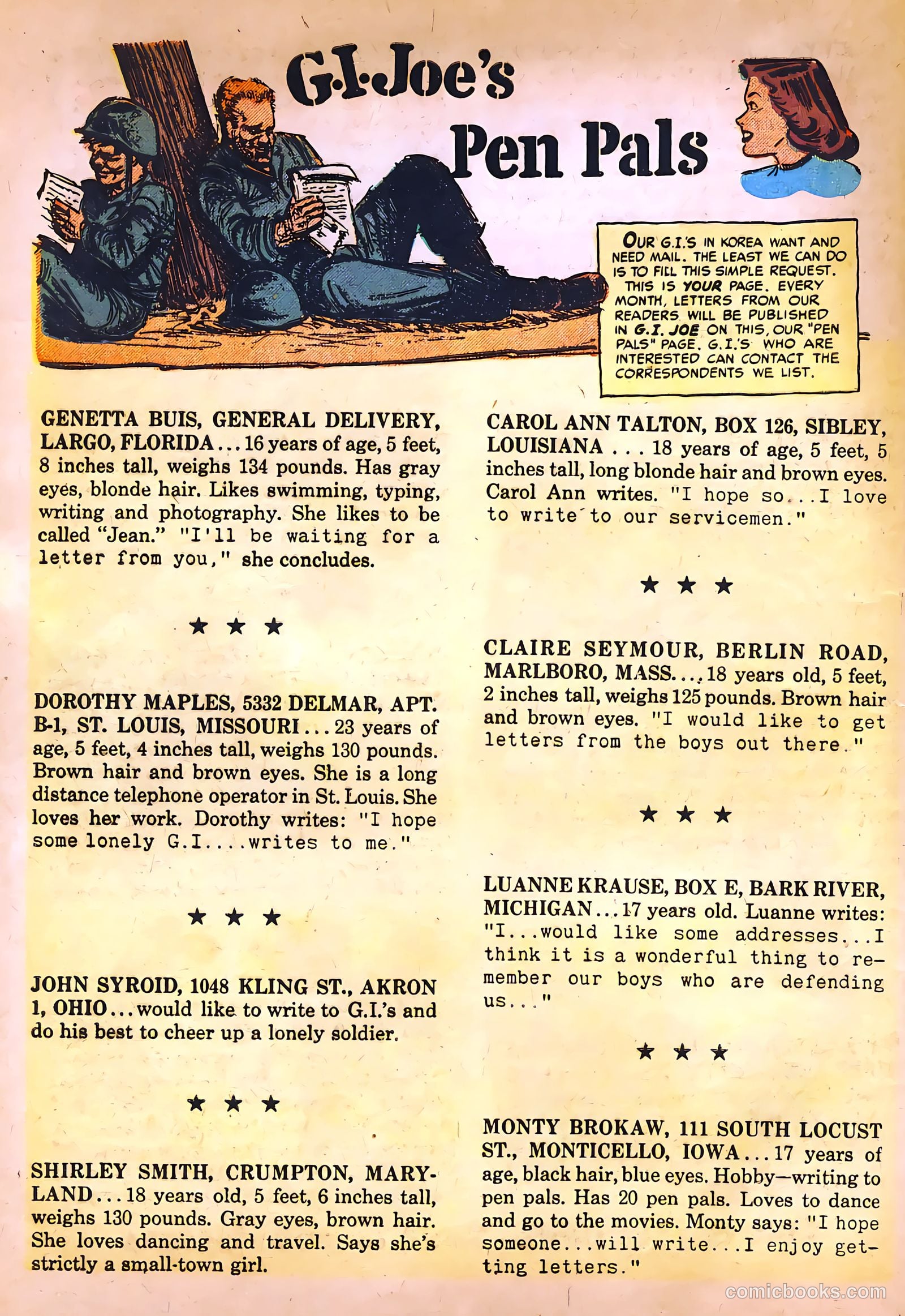 G.I. Joe #24 (1953) — page 10 of 36
