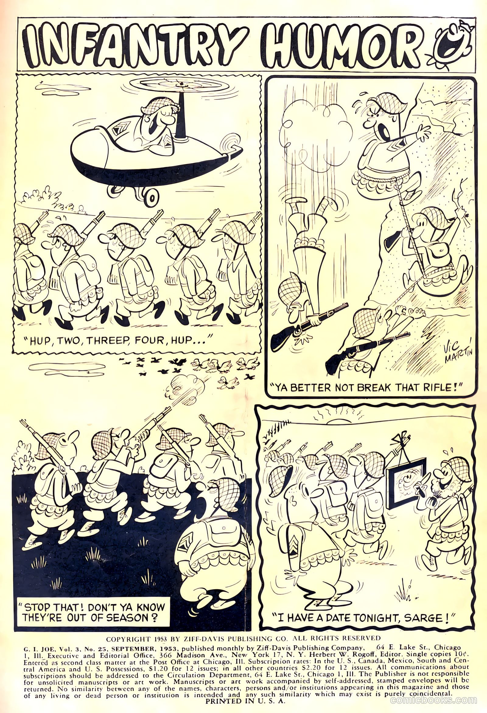 G.I. Joe #25 (1953) — page 2 of 36
