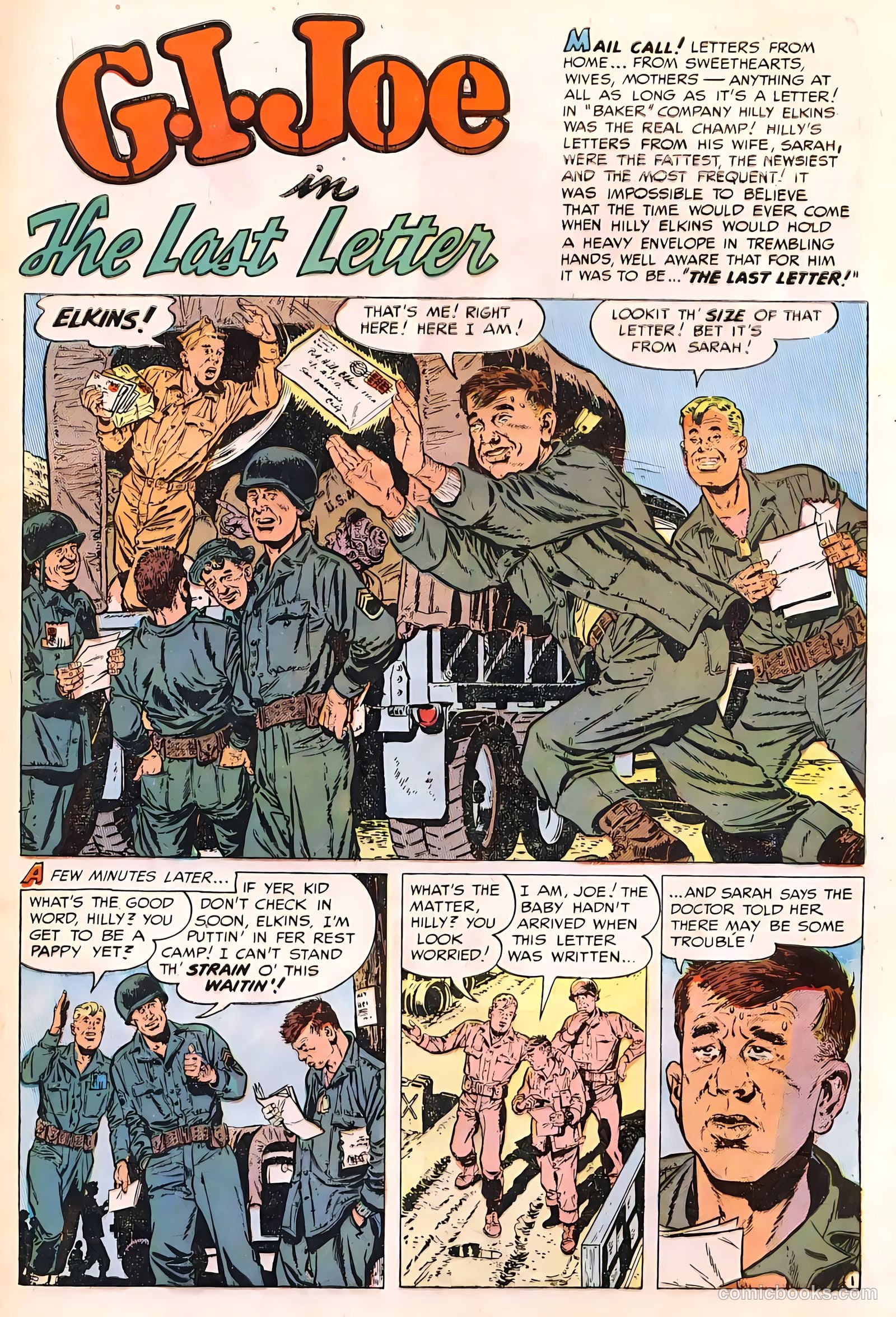 G.I. Joe #25 (1953) — page 3 of 36