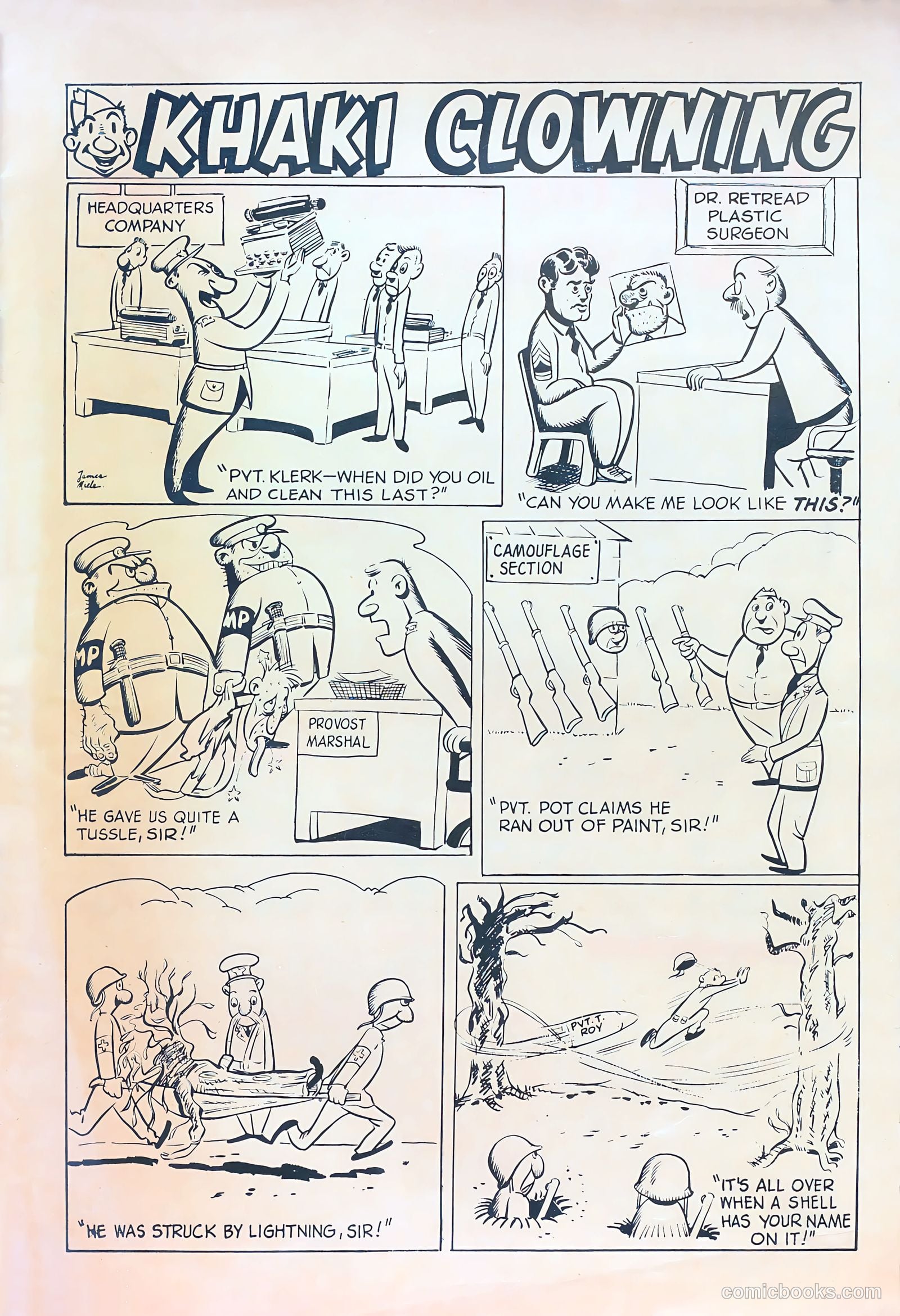 G.I. Joe #26 (1943) — page 35 of 36