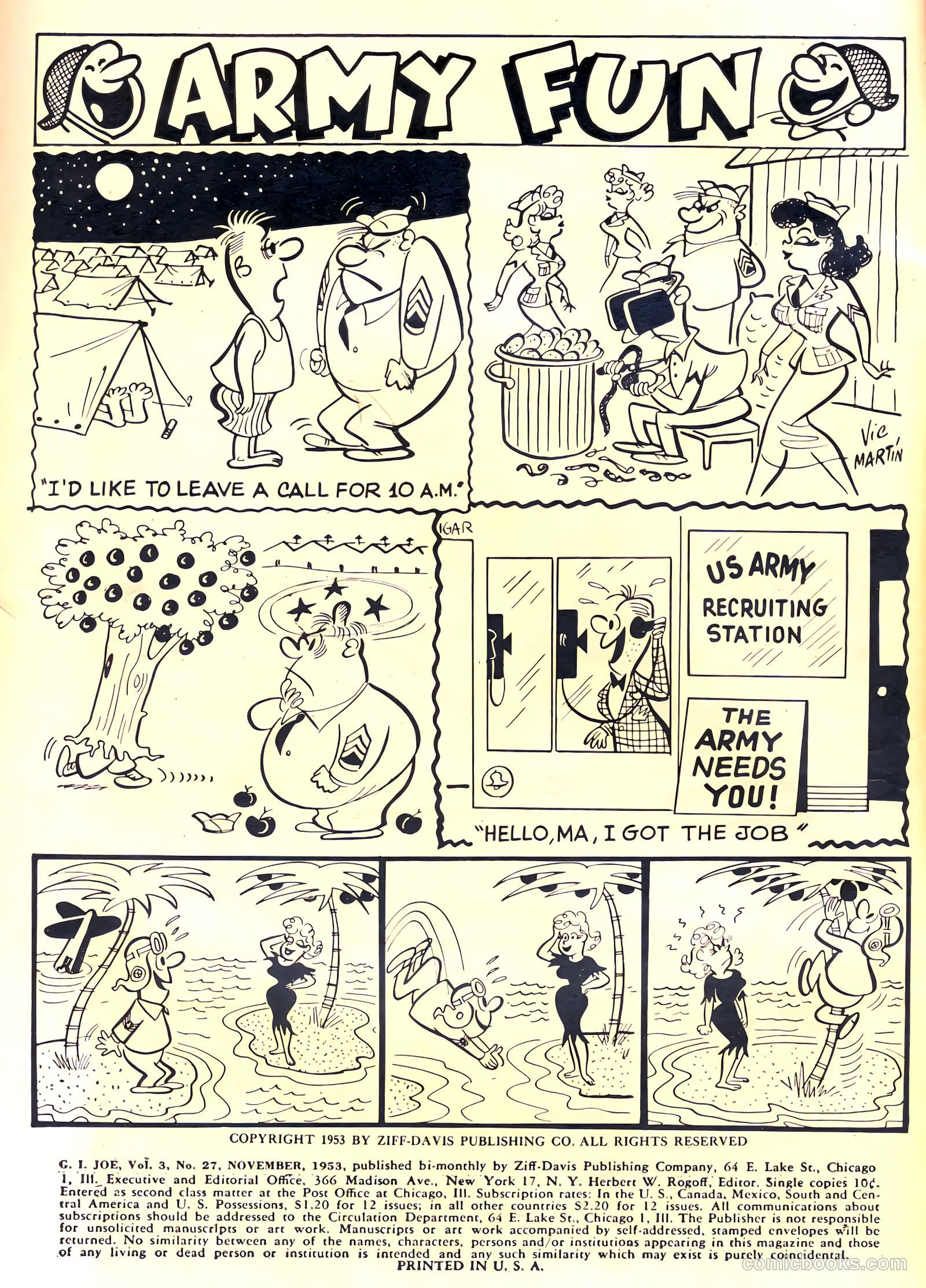 G.I. Joe #27 (1953) — page 2 of 36