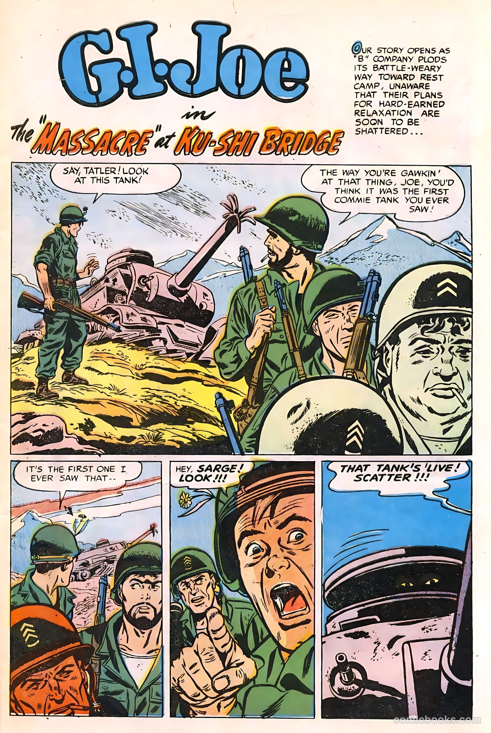 G.I. Joe #27 (1953) — page 3 of 36