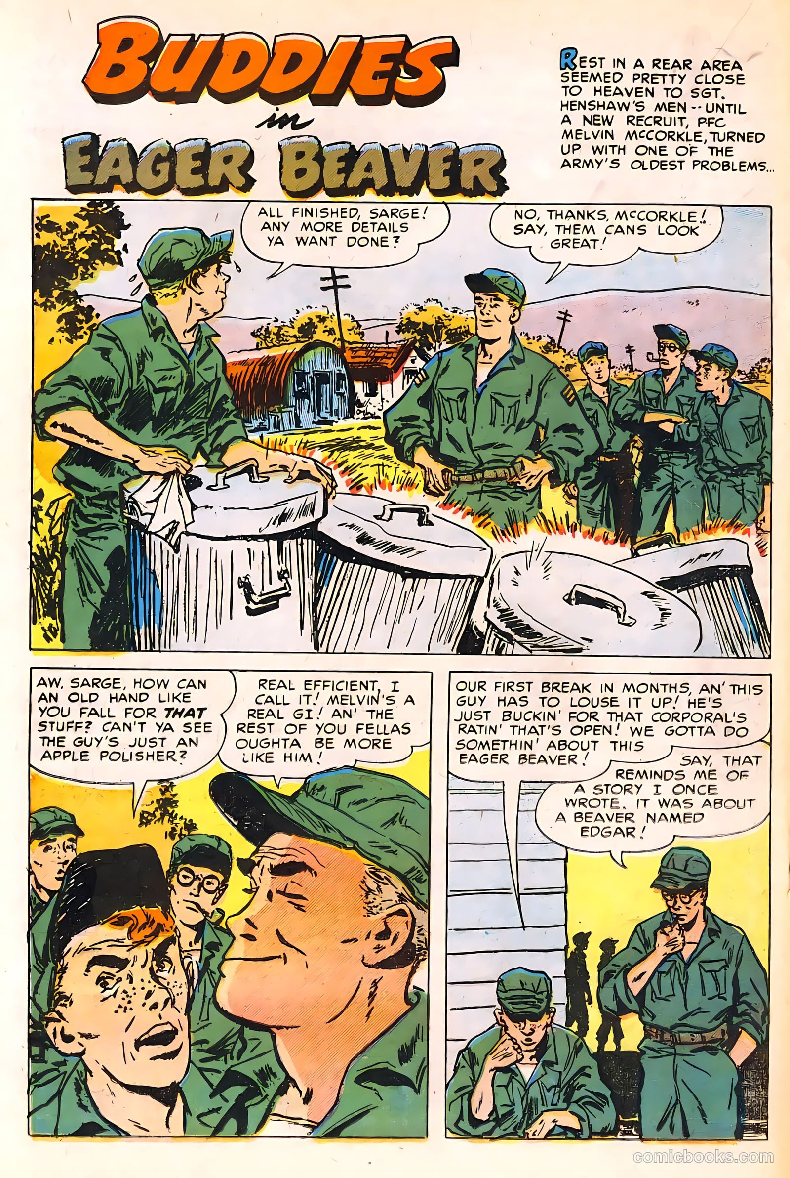 G.I. Joe #27 (1953) — page 18 of 36