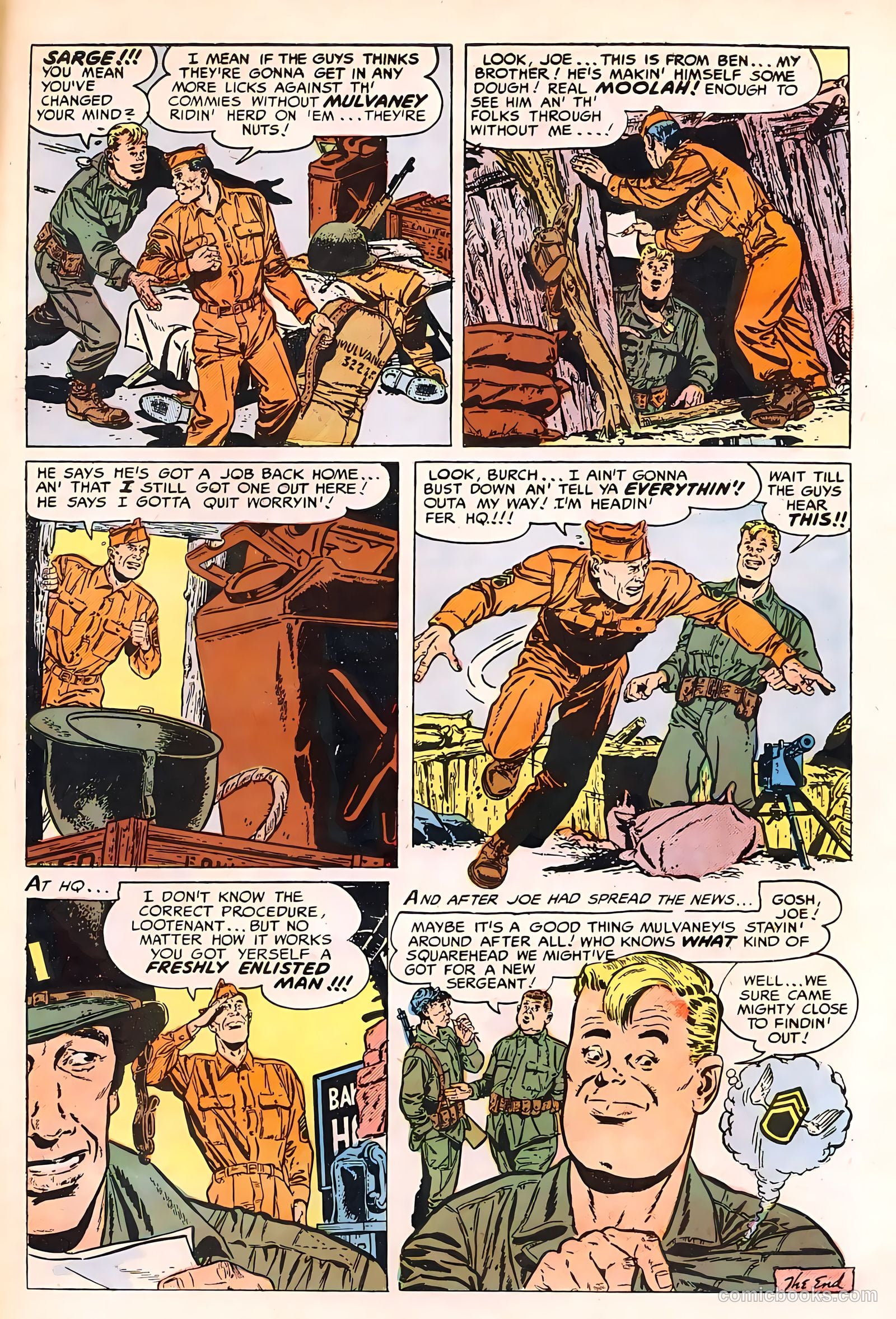 G.I. Joe #27 (1953) — page 33 of 36