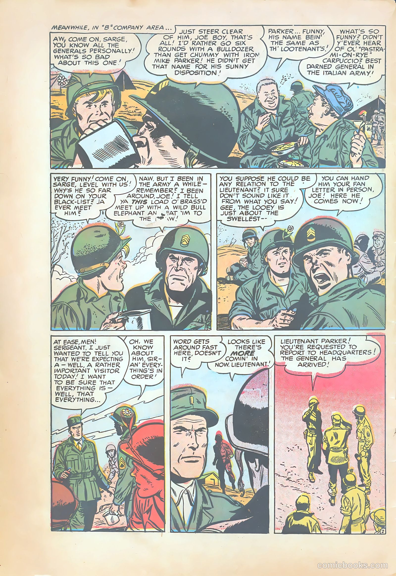 G.I. Joe #28 (1953) — page 4 of 36